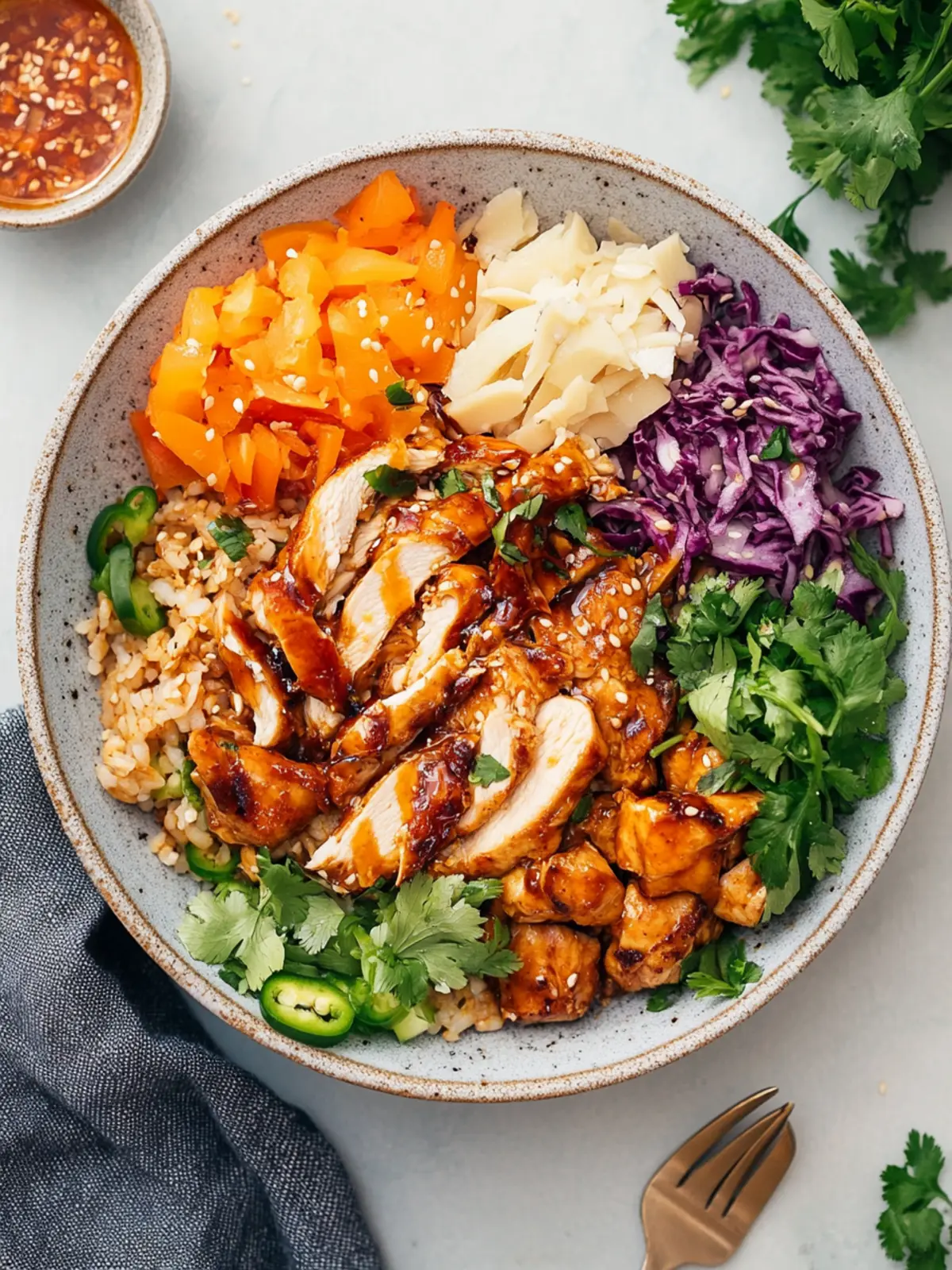 Hot Honey Chicken Bowl