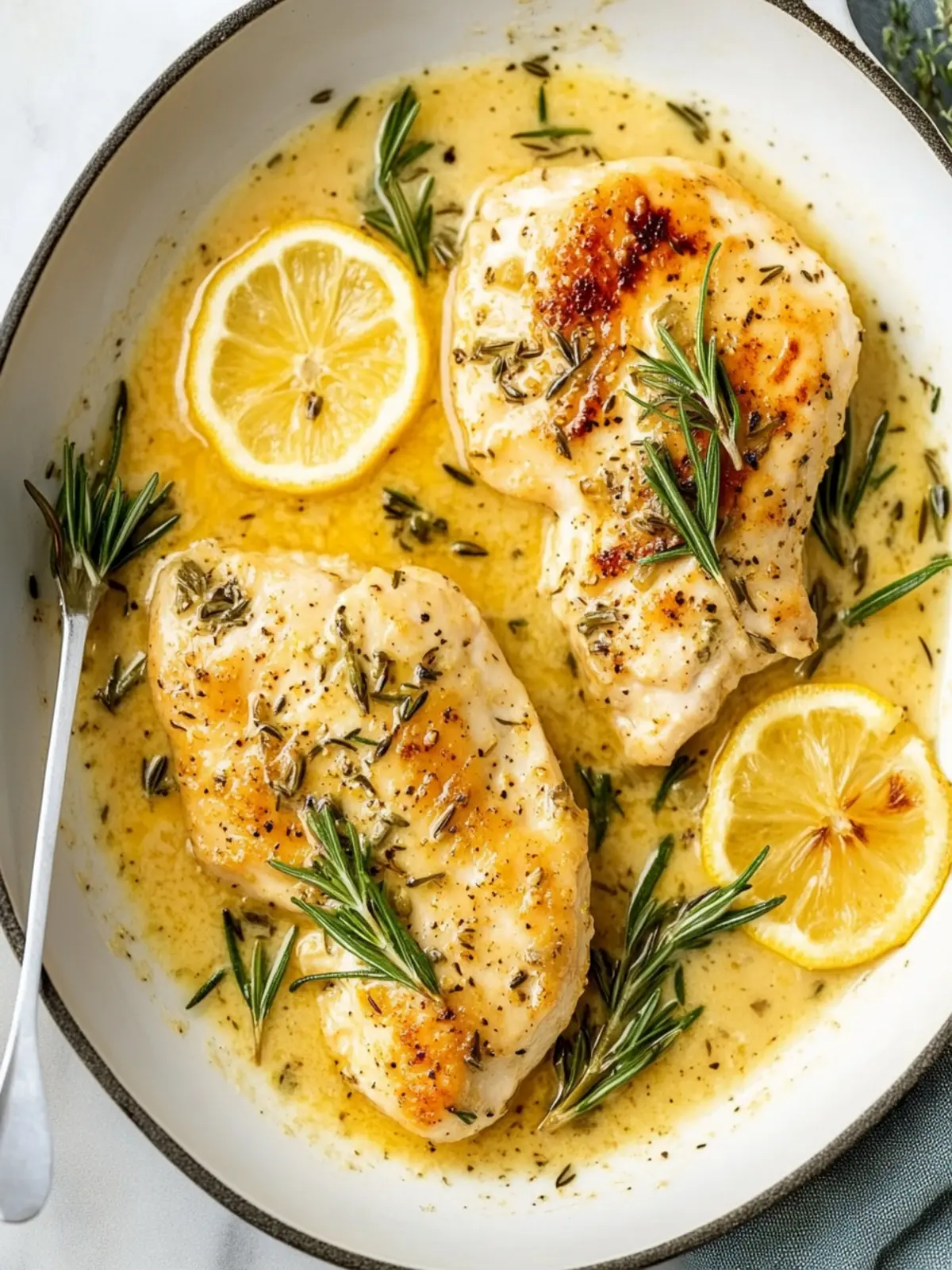 Deliciously Creamy Dijon Rosemary Chicken in Just 20 Minutes 2 Creamy Dijon Rosemary Chicken