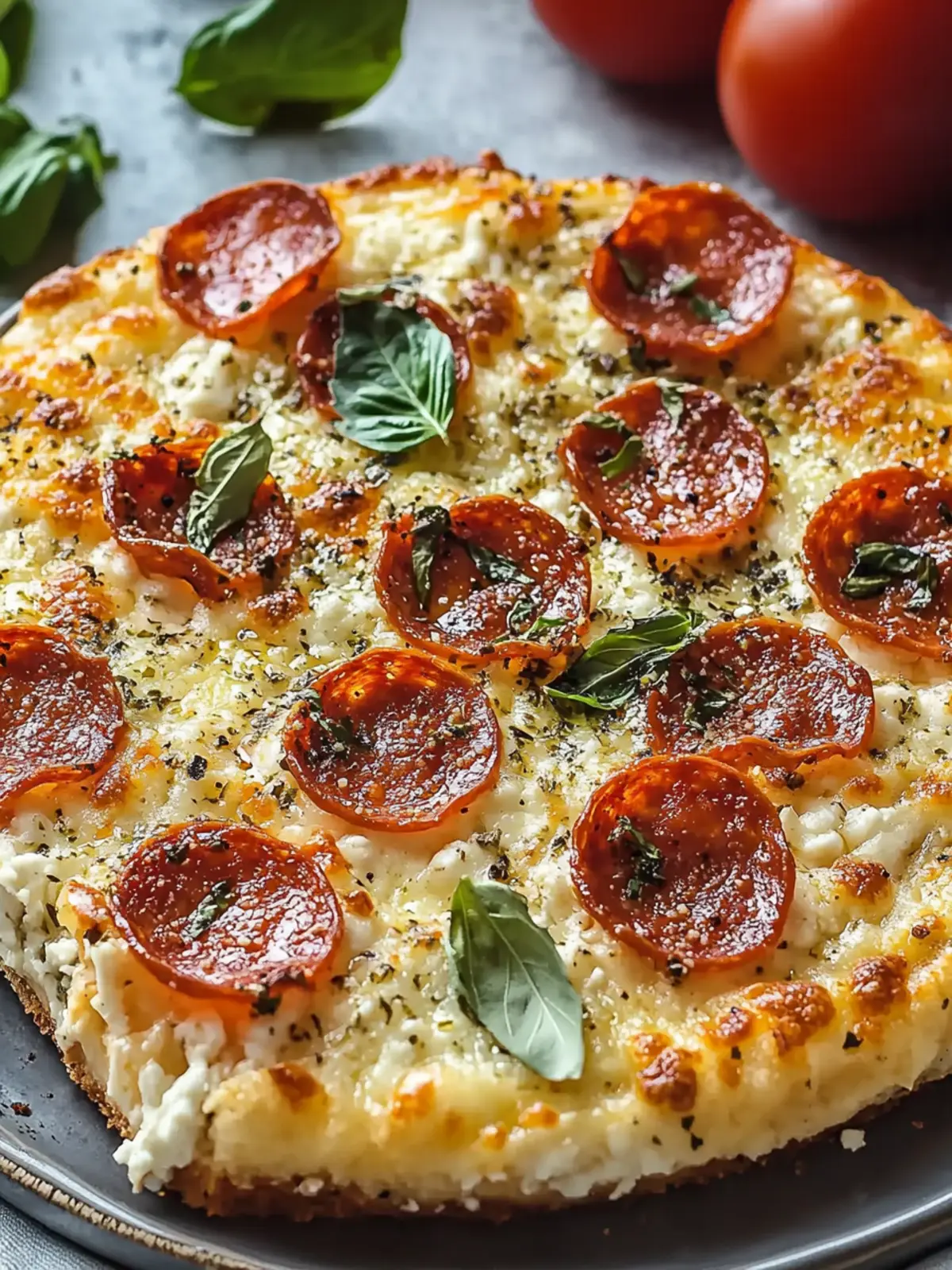 Cottage Cheese Pizza Bake