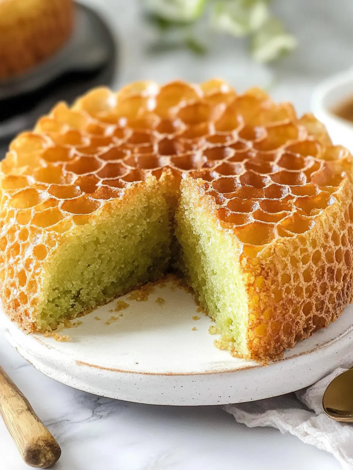 Banh Bo Nuong (Vietnamese Honeycomb Cake)