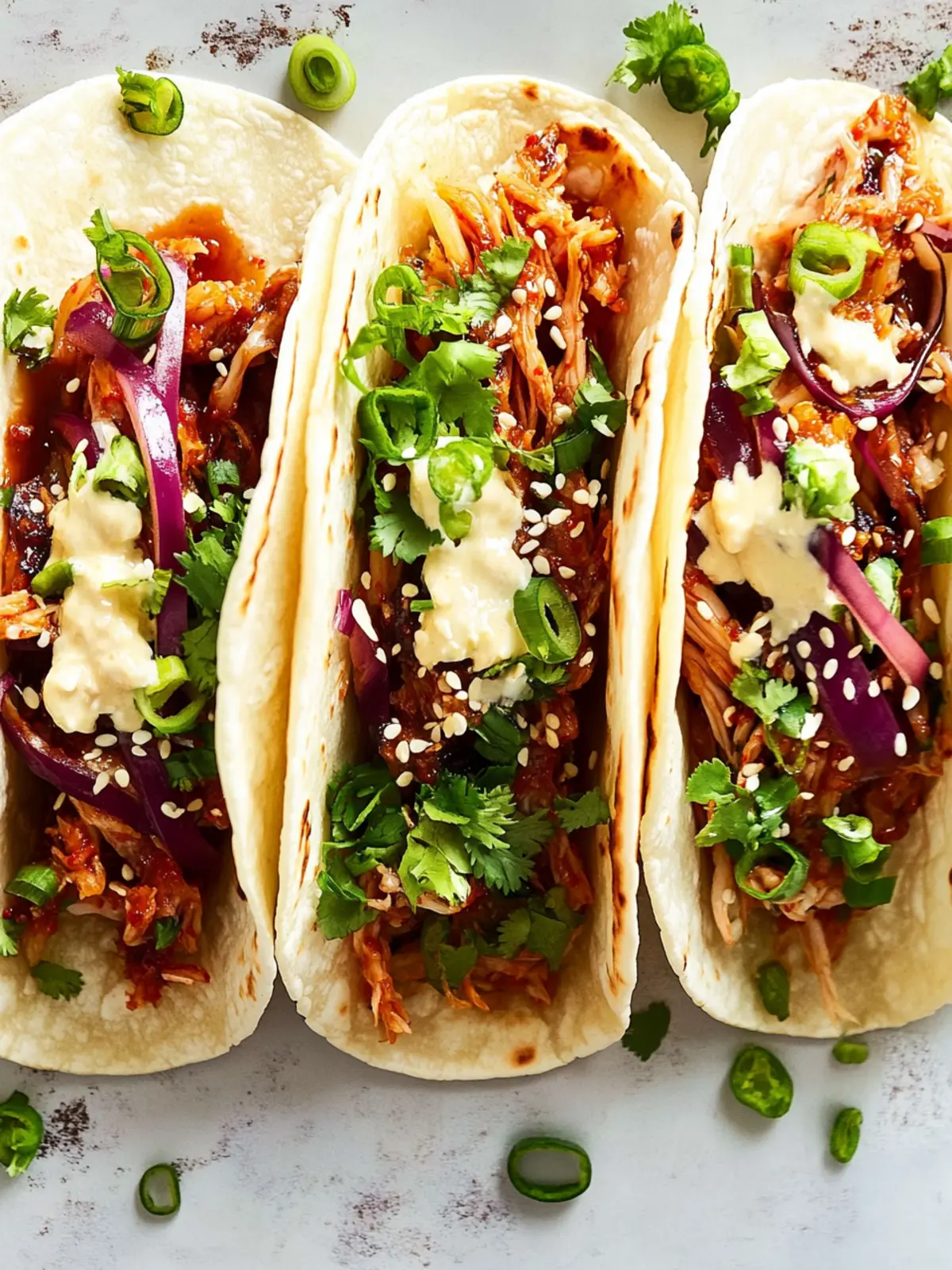 Korean BBQ Tacos with Quick Kimchi: Your New Favorite Meal 4 Korean BBQ Tacos with Quick Kimchi