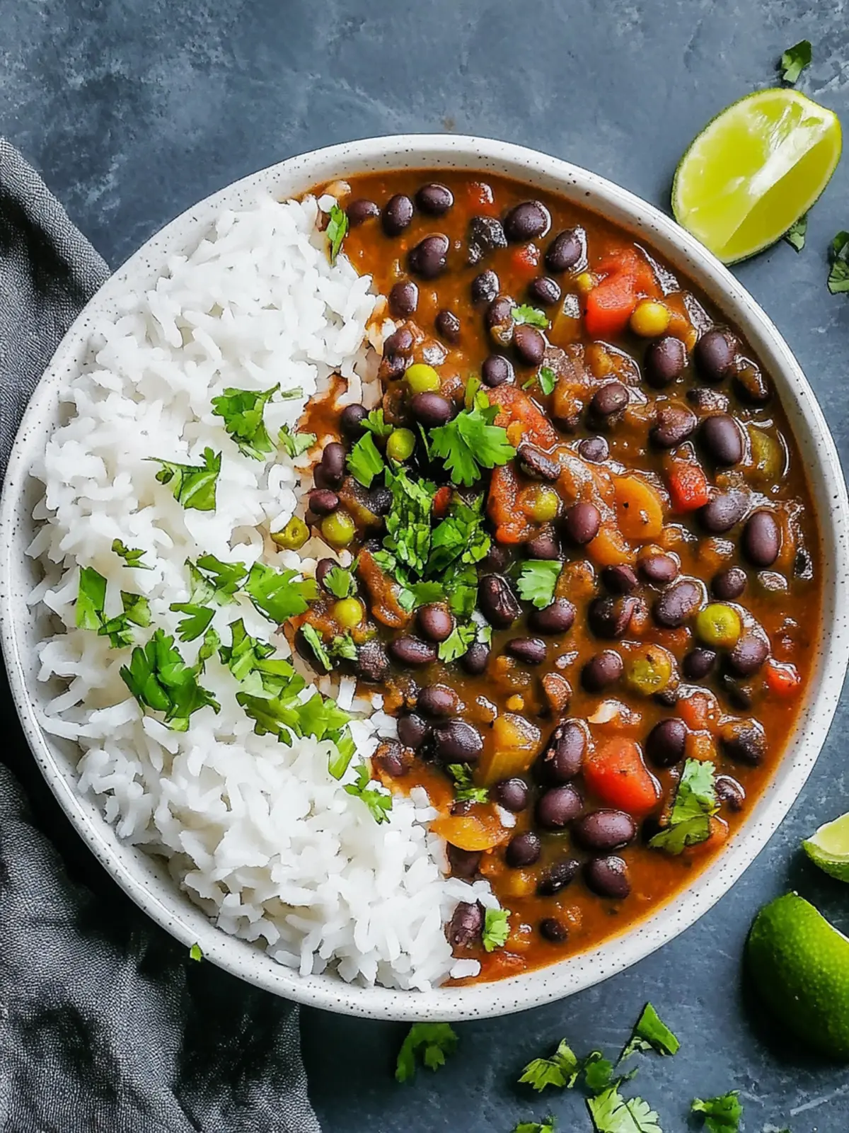 Delicious Vegan Black Bean Curry in Just 20 Minutes 3 Vegan Black Bean Curry