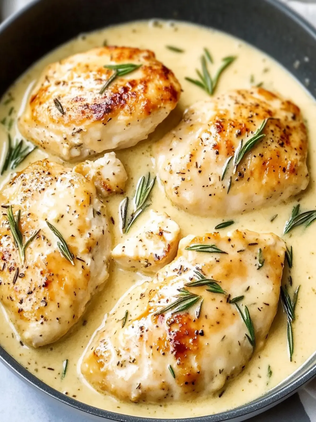 Deliciously Creamy Dijon Rosemary Chicken in Just 20 Minutes 5 Creamy Dijon Rosemary Chicken