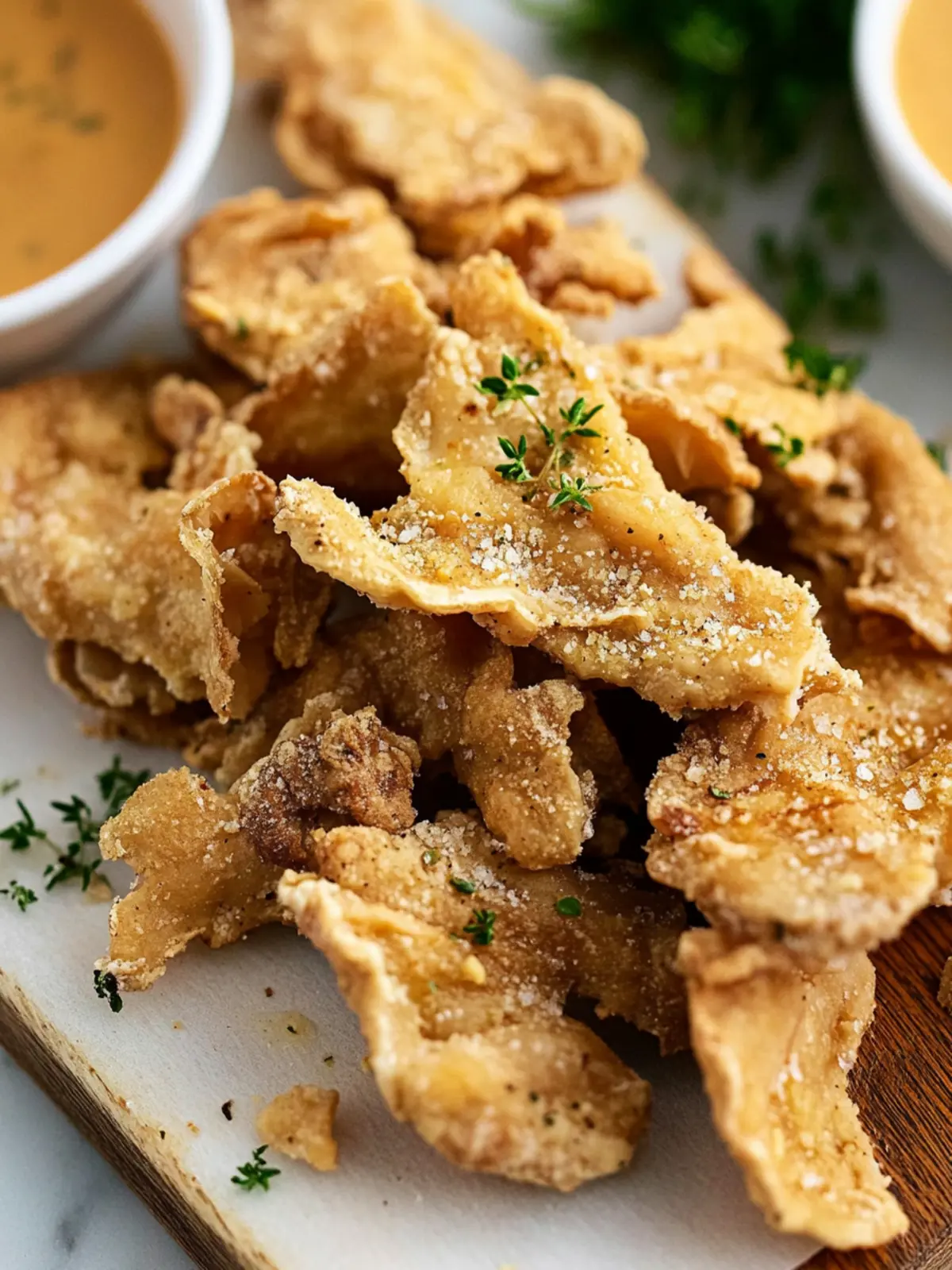 Guilt-Free Fried Oyster Mushrooms for Crispy Comfort Delight 2 Fried Oyster Mushrooms