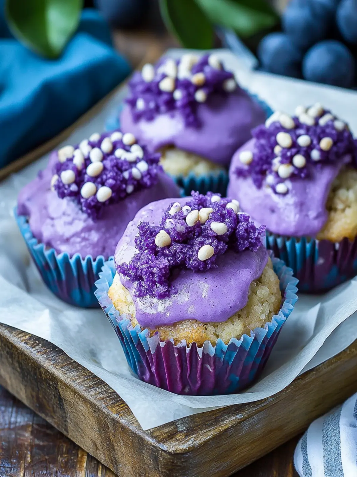 Irresistible Ube Muffins Recipe with Coconut Crumble Delight 2 Ube Muffins Recipe