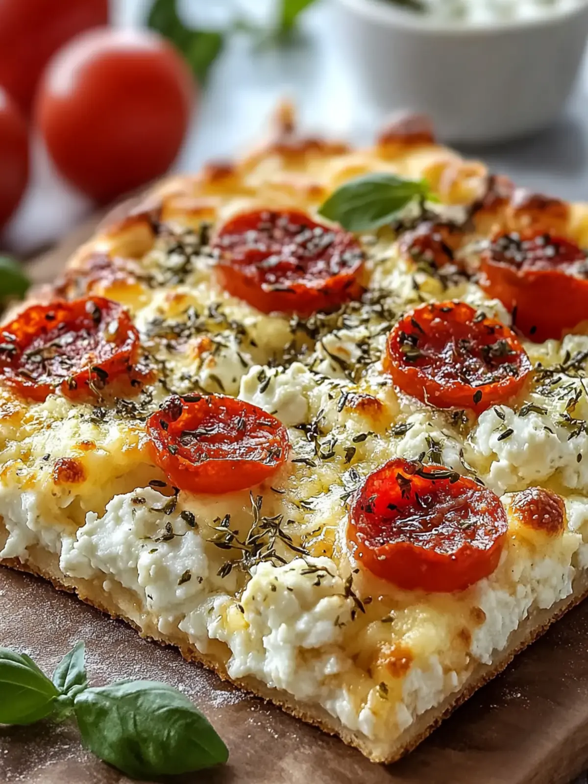 Cottage Cheese Pizza Bake