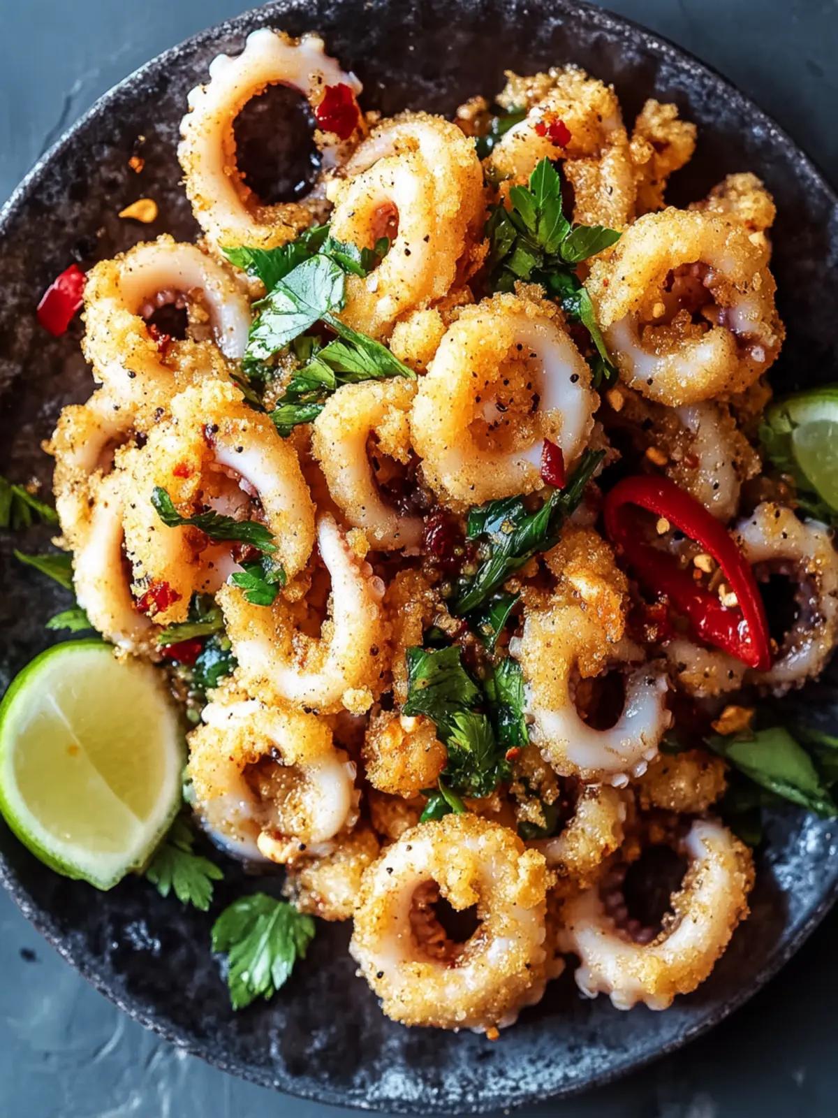 Crispy Salt and Pepper Squid for Easy Gourmet Dining at Home 4 Salt and Pepper Squid