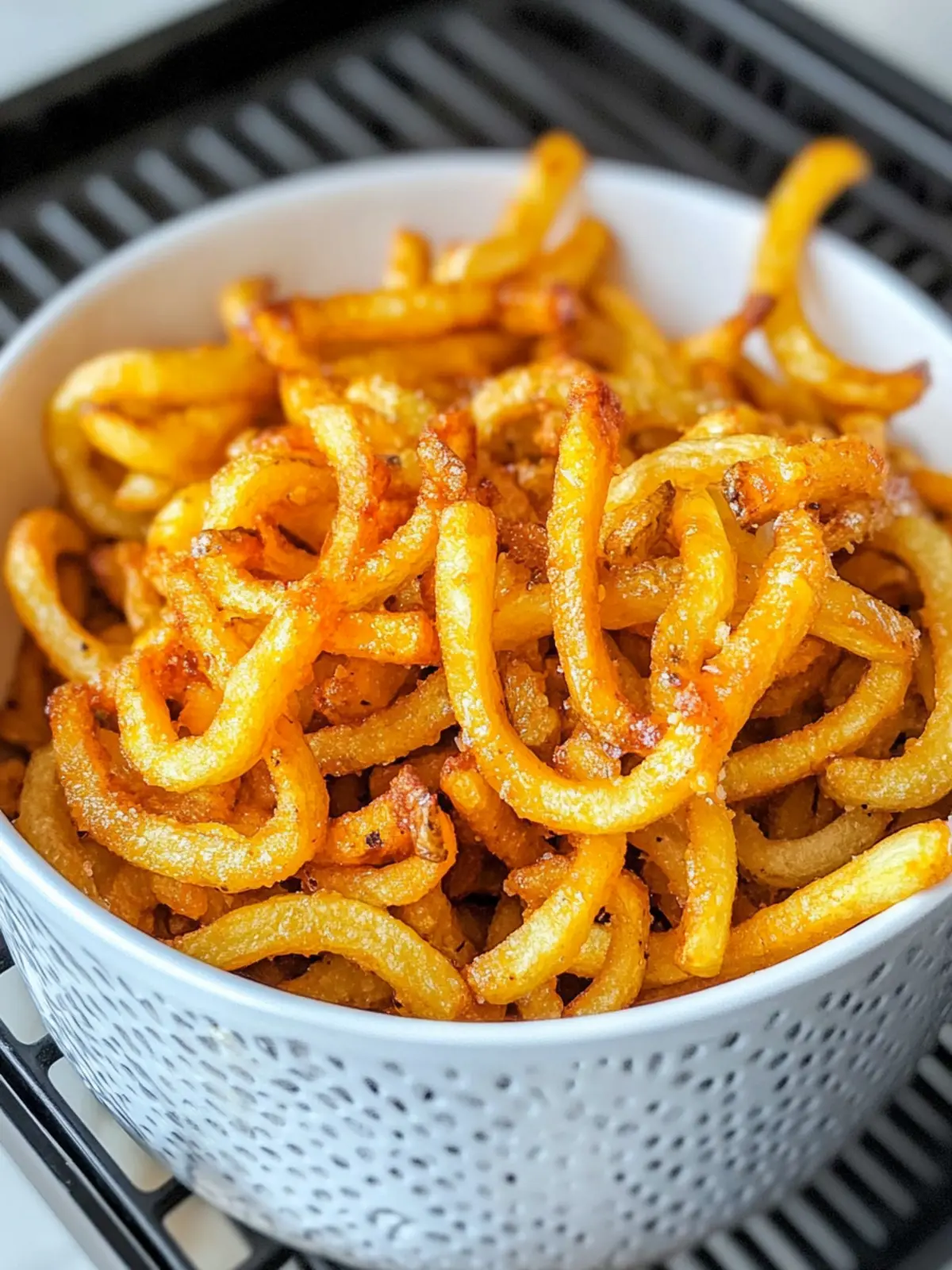 Crispy Air Fryer Curly Fries: Homemade & Frozen Delights 5 Air Fryer Curly Fries (Homemade & From Frozen)