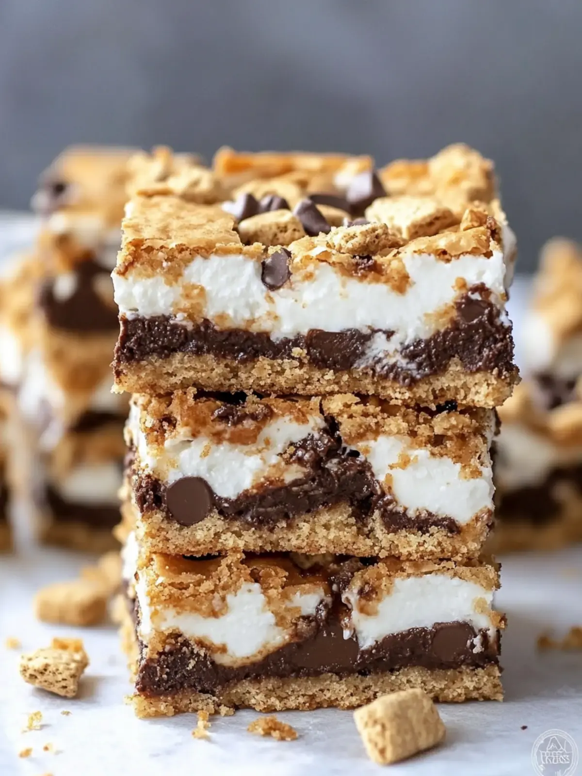 S’mores Seven Layer Bars: A Sweet Dream Come True! 2 S’mores Seven Layer Bars