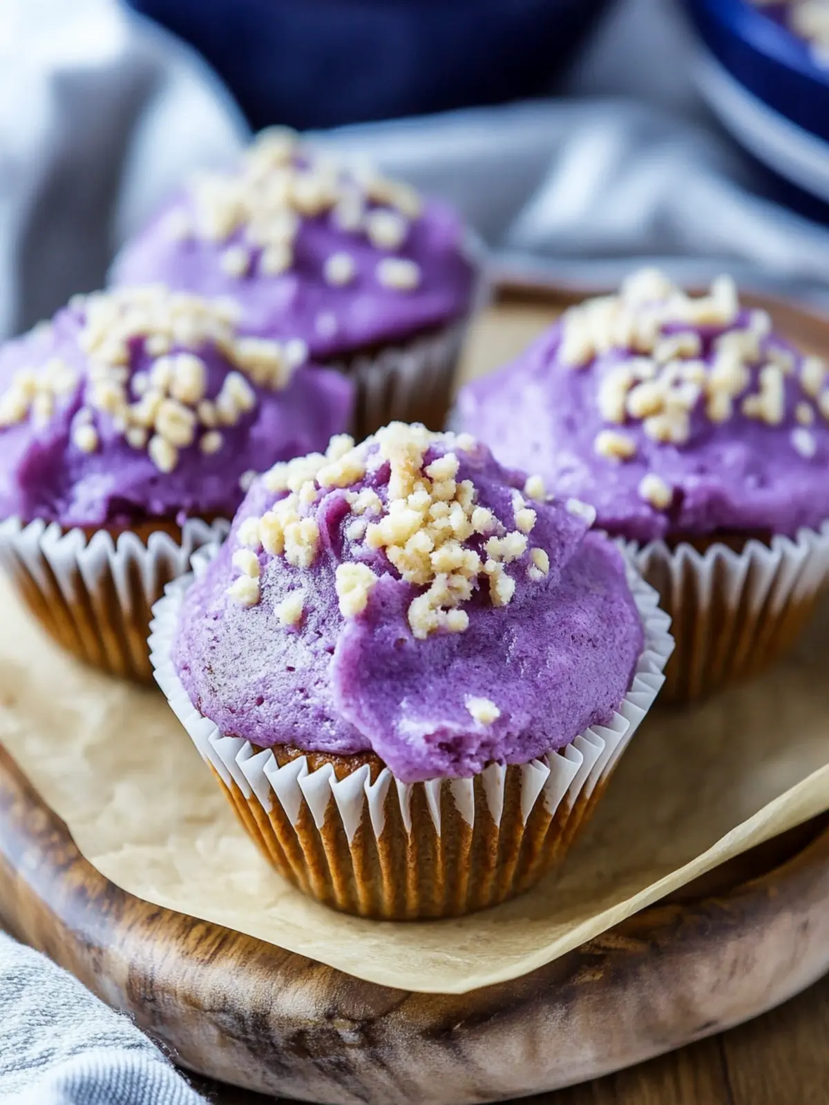 Irresistible Ube Muffins Recipe with Coconut Crumble Delight 4 Ube Muffins Recipe