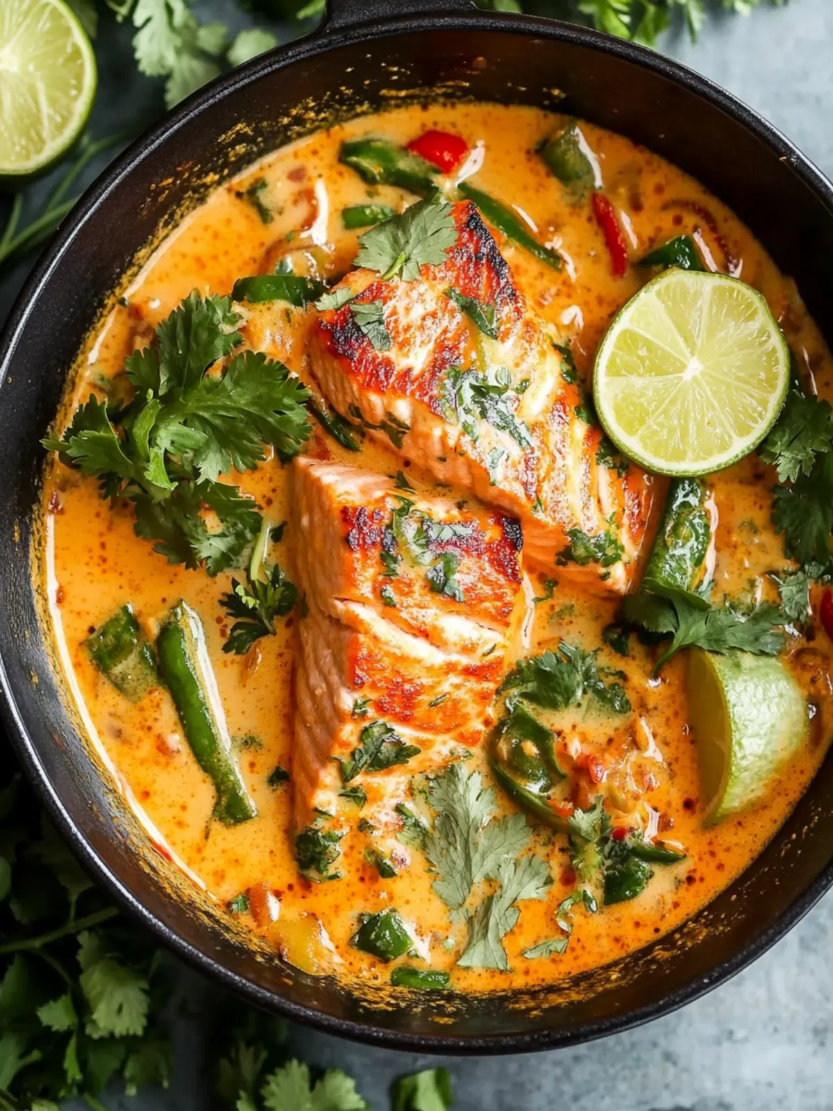Savory Salmon Coconut Curry in Just 30 Minutes 5 Salmon Coconut Curry (Thai Inspired)