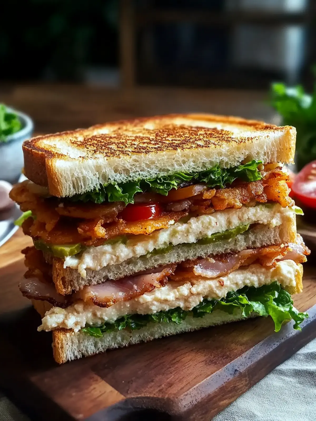 Crispy Ultimate Club Sandwich Recipe Easy Loaded with Flavor 2 Crispy Ultimate Club Sandwich Recipe Easy Loaded with Fresh Ingredients