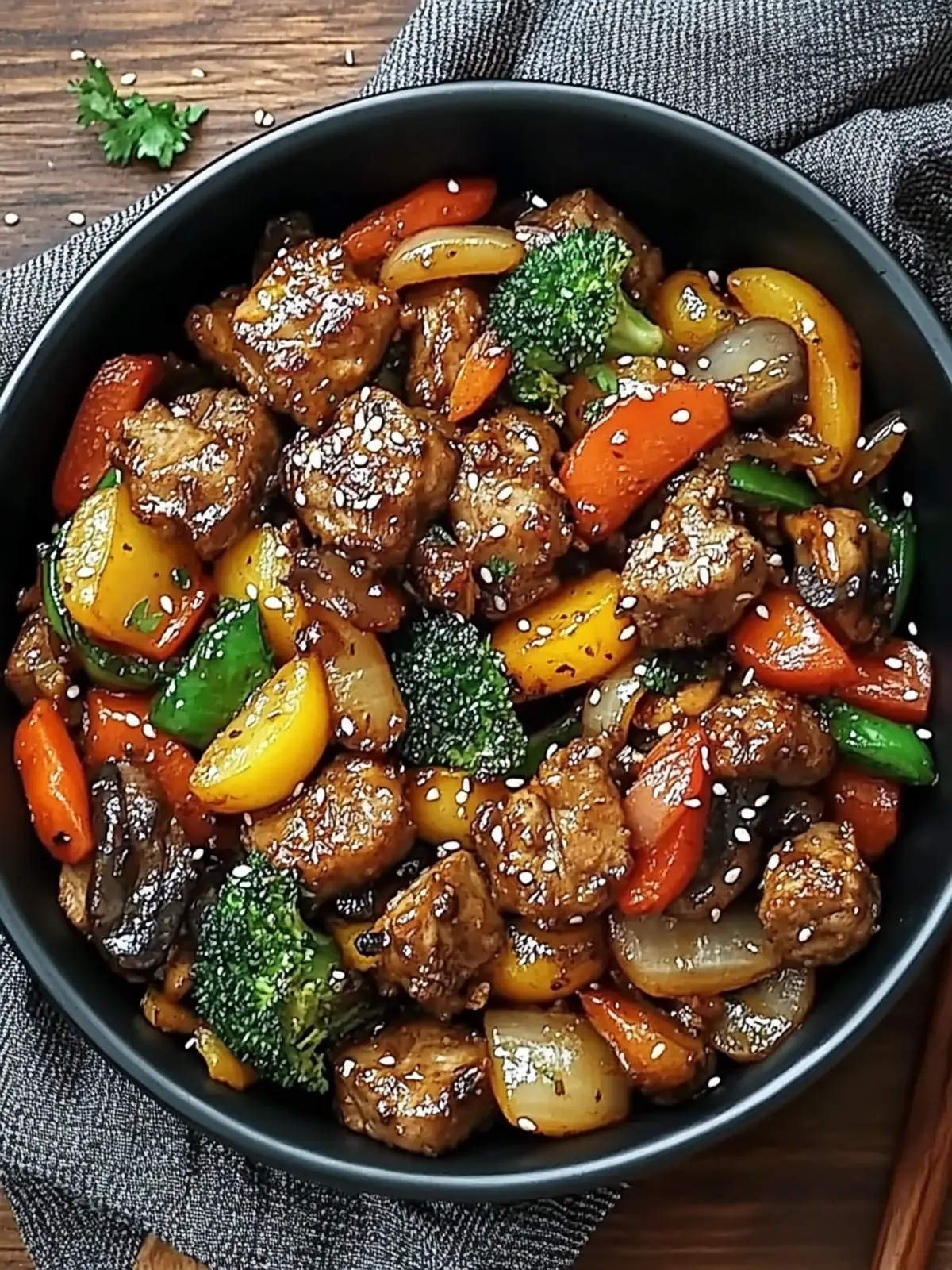Cowboy Stir Fry