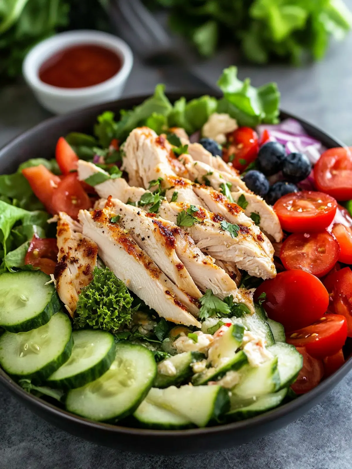 High Protein Rotisserie Chicken Salad for Easy Weeknight Dinners 4 High Protein Rotisserie Chicken Salad