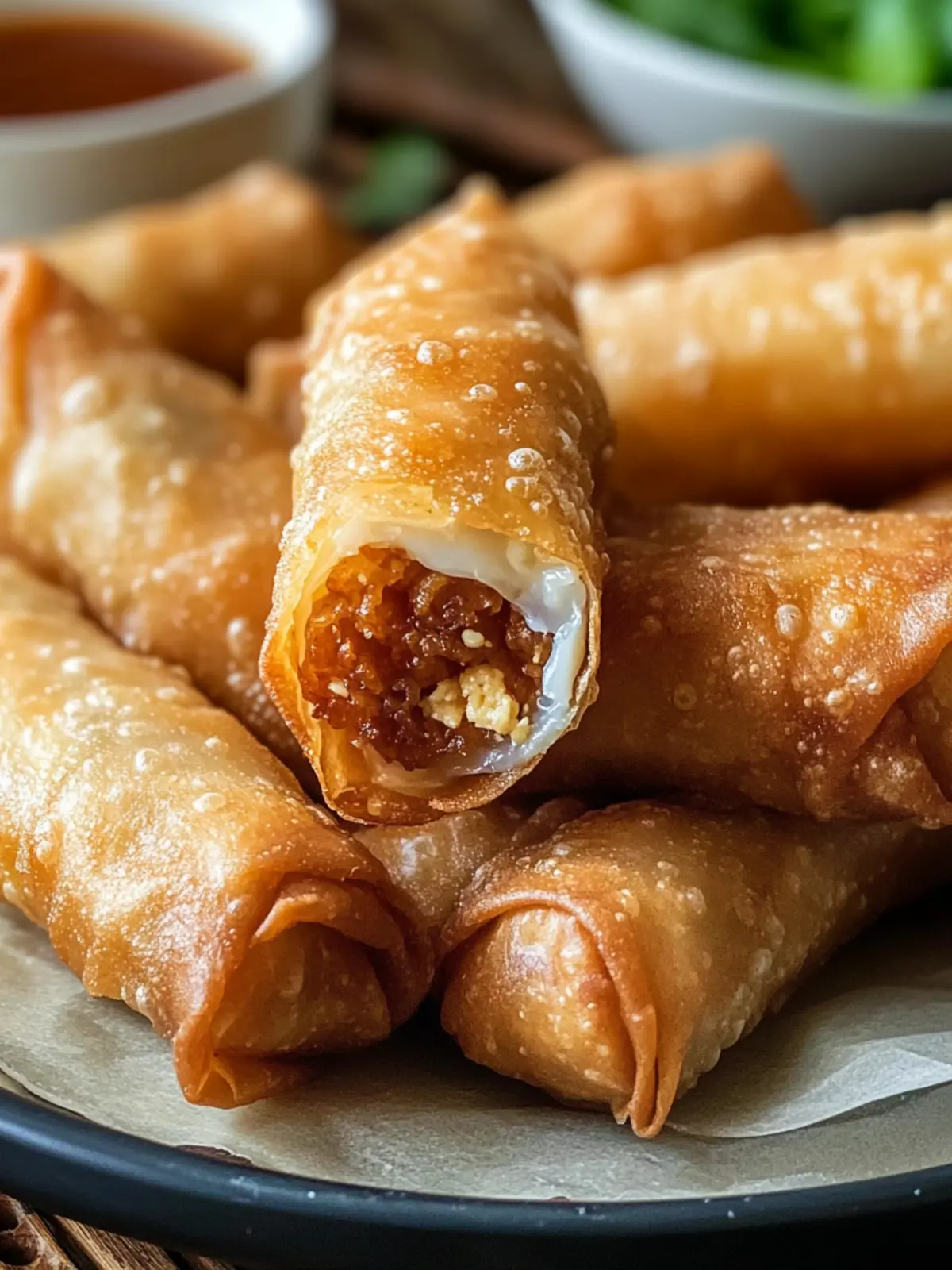 Crispy Golden Brown Egg Rolls