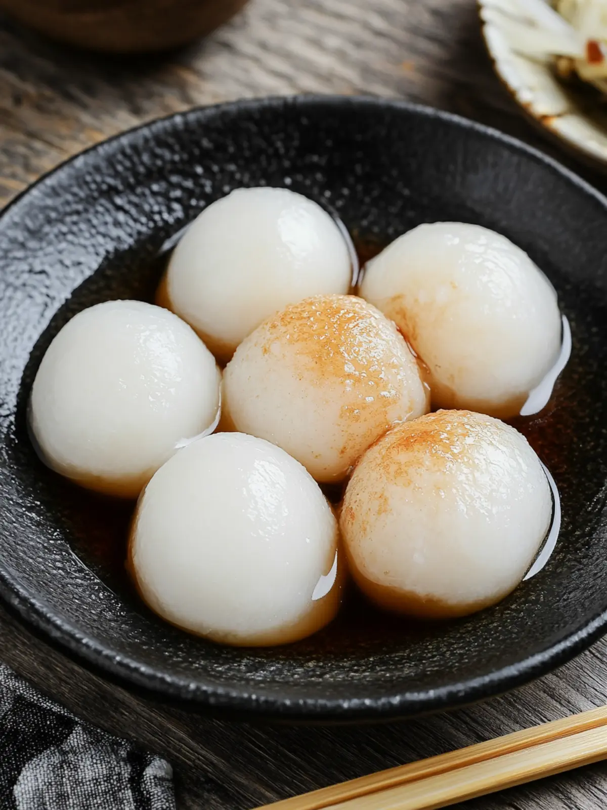 Shiratama Dango (Rice Dumplings/Mochi Balls)