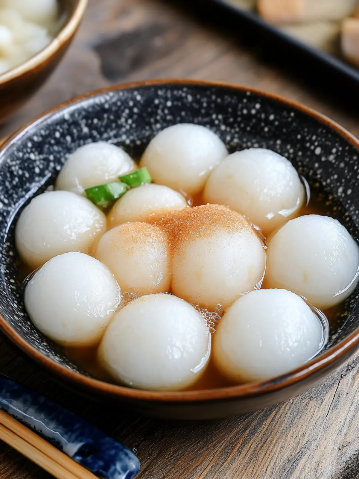 Shiratama Dango (Rice Dumplings/Mochi Balls)