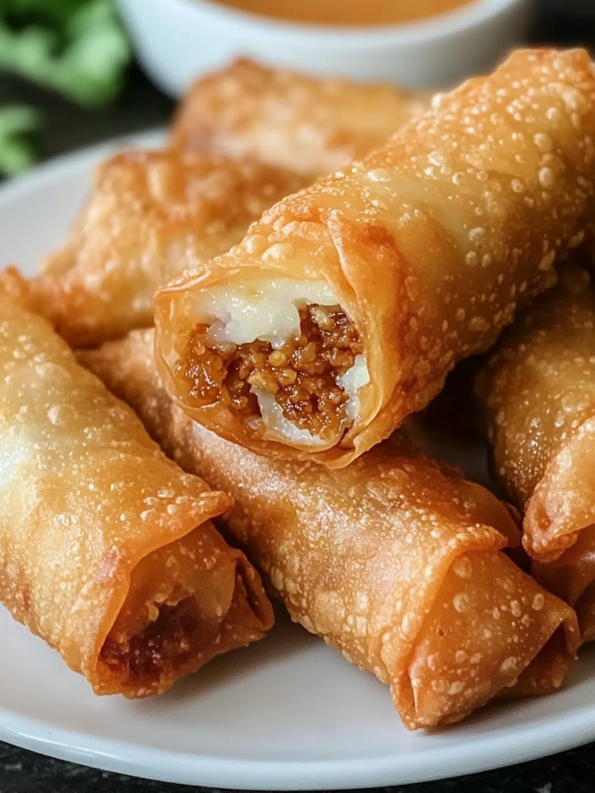 Crispy Golden Brown Egg Rolls