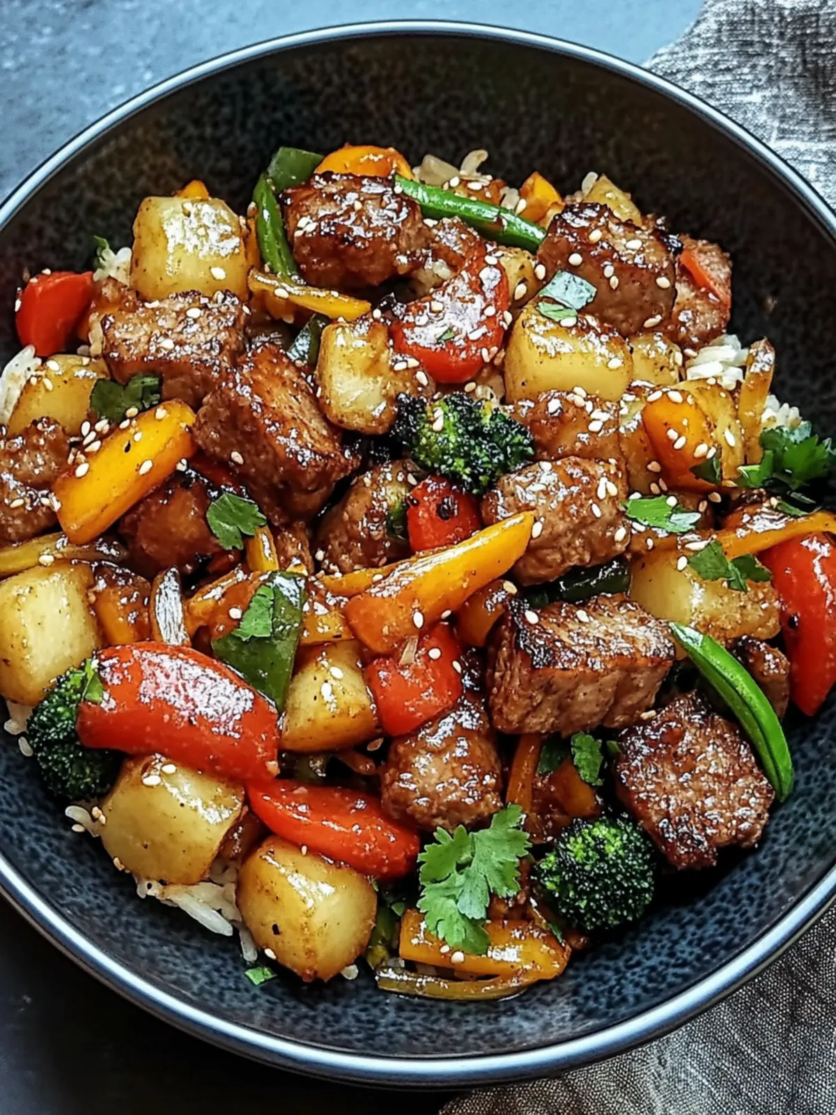 Cowboy Stir Fry