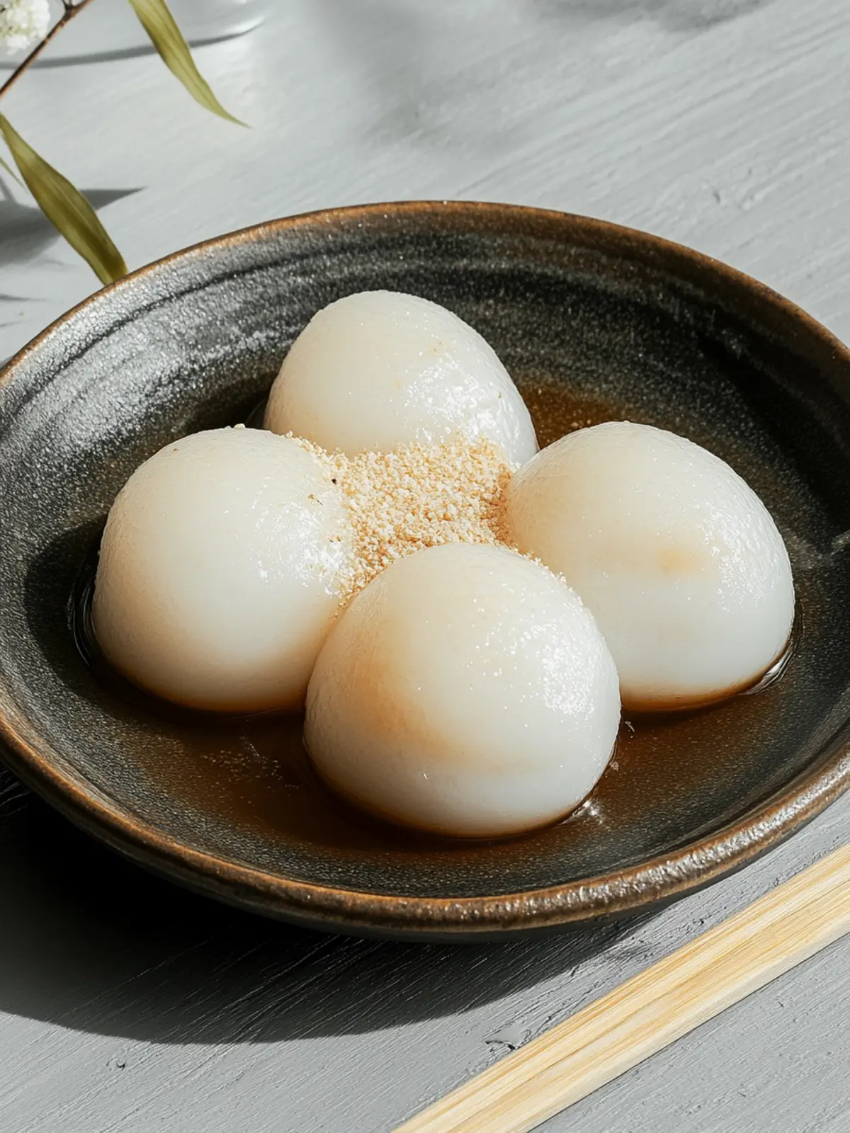 Shiratama Dango (Rice Dumplings/Mochi Balls)