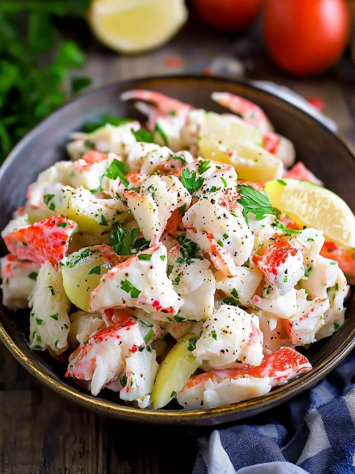 Savory Crab Salad Recipe for a Refreshing Twist on Lunch 3 Crab Salad Recipe