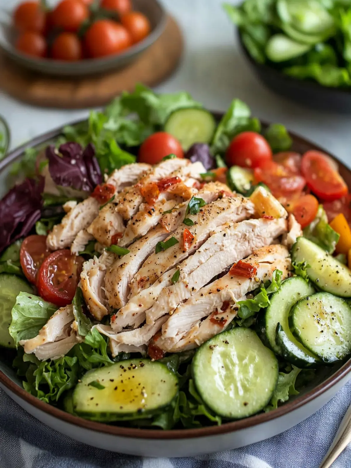 High Protein Rotisserie Chicken Salad for Easy Weeknight Dinners 5 High Protein Rotisserie Chicken Salad