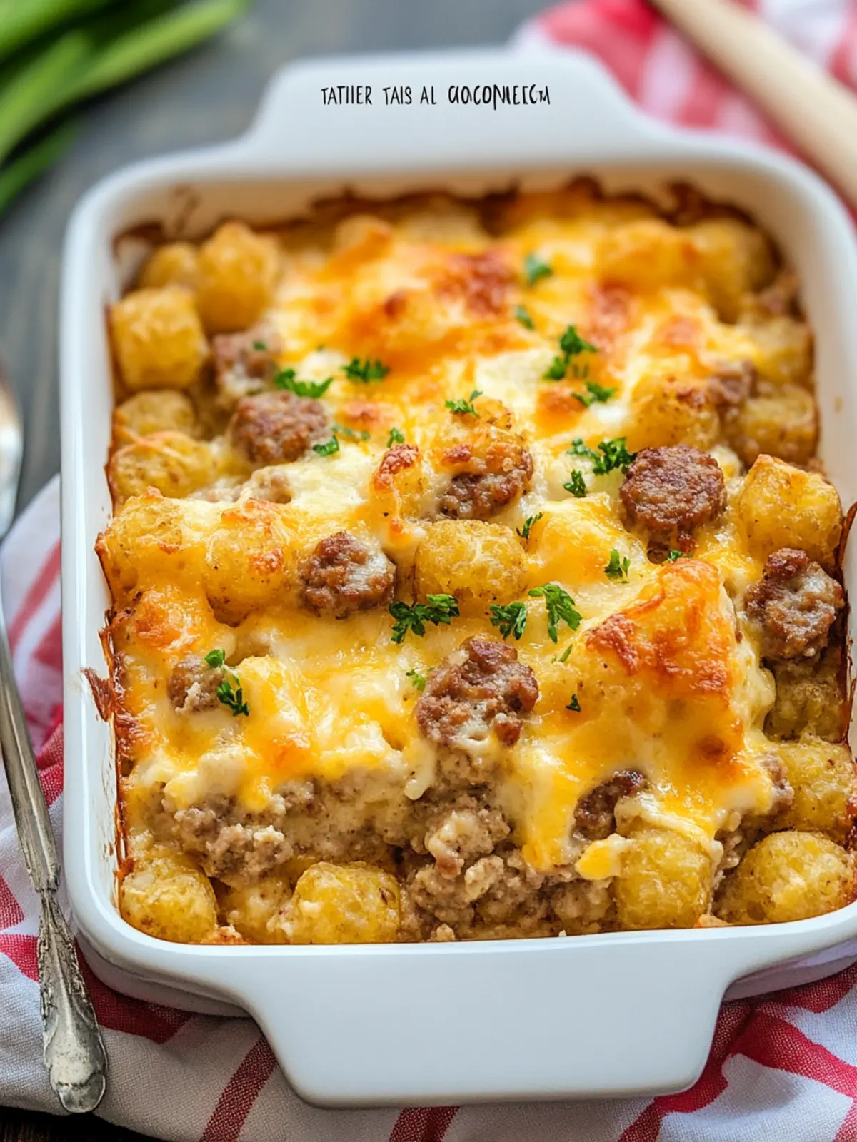 Tater Tot Sausage Breakfast Casserole for Cozy Mornings 3 Tater Tot Sausage Breakfast Casserole
