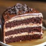 Indulge in Decadent Double Layer Chocolate Cake Bliss 8 Decadent Double Layer Chocolate Cake
