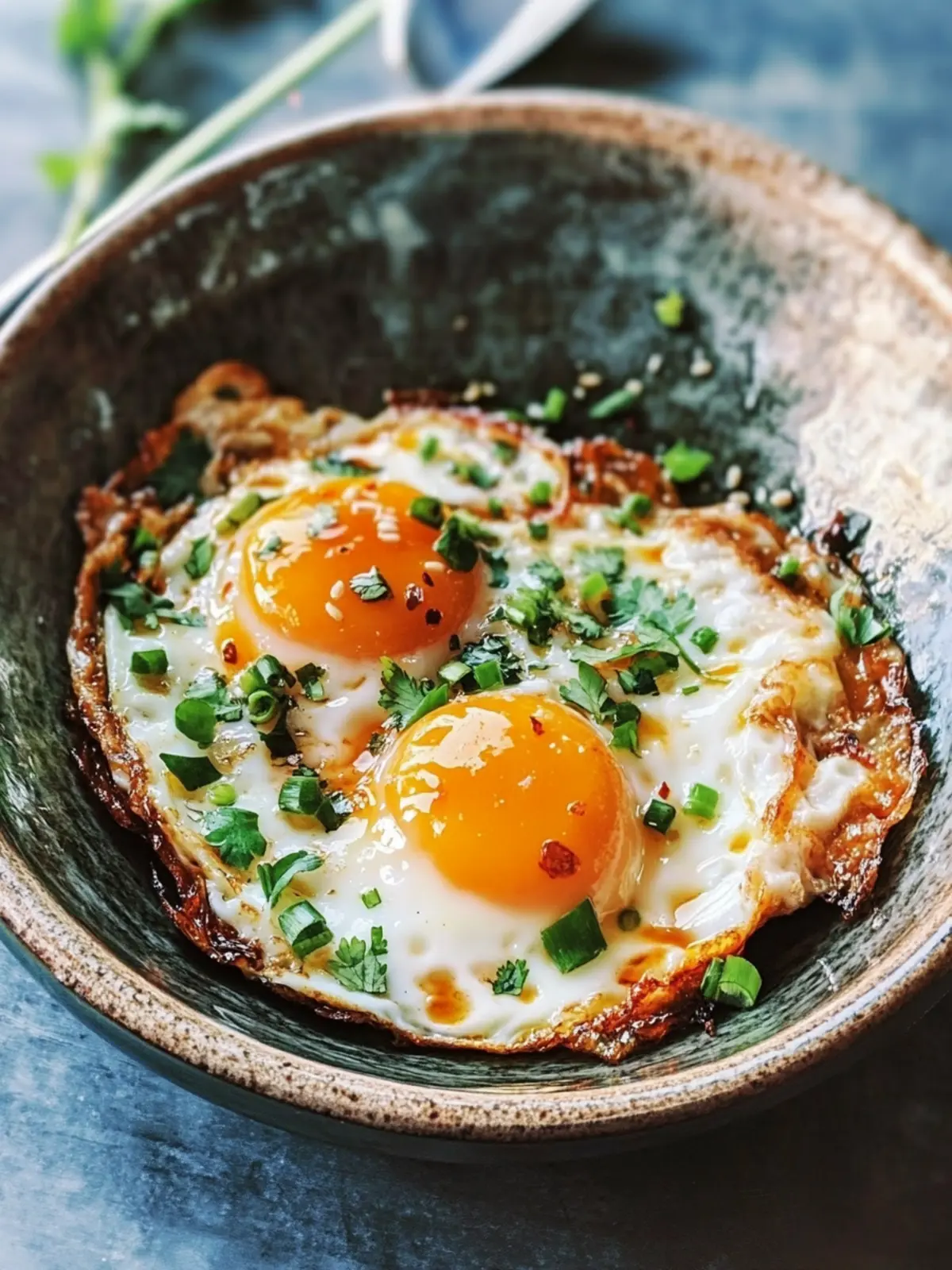 Spicy Sweet and Sour Fried Eggs in 10 Minutes!