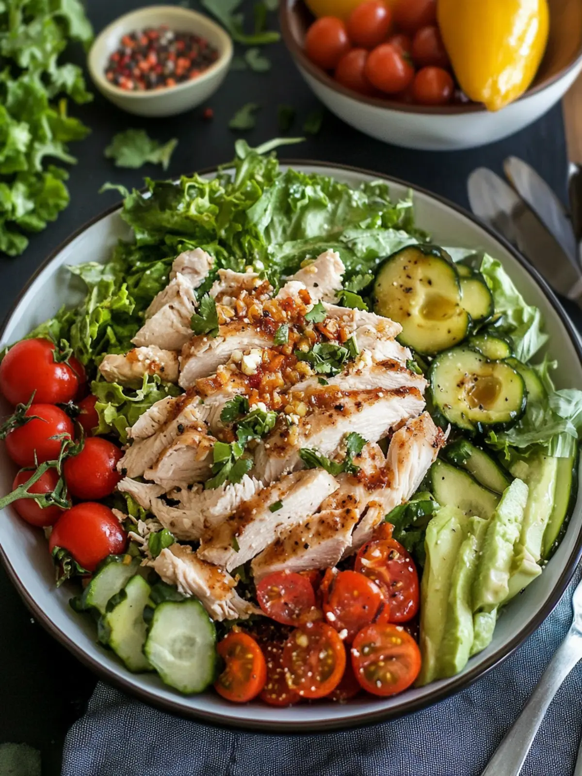 High Protein Rotisserie Chicken Salad for Easy Weeknight Dinners 3 High Protein Rotisserie Chicken Salad
