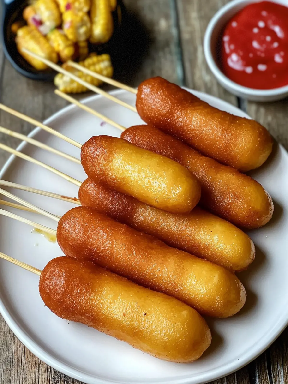 4th of July Easy Homemade Mini Corn Dogs Everyone Will Love 3 4th of July Easy Homemade Mini Corn Dogs
