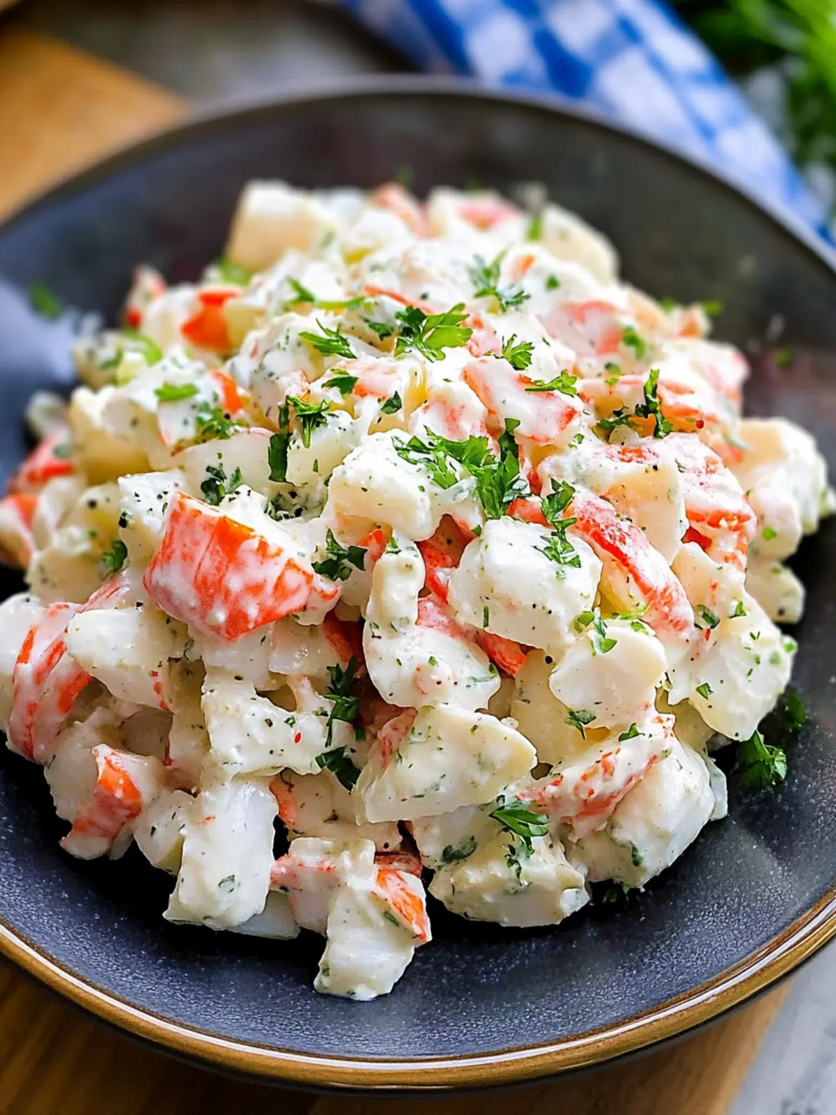 Savory Crab Salad Recipe for a Refreshing Twist on Lunch 4 Crab Salad Recipe