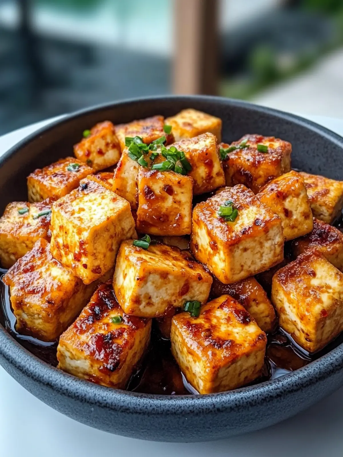 Crispy Air Fryer Tofu Recipe