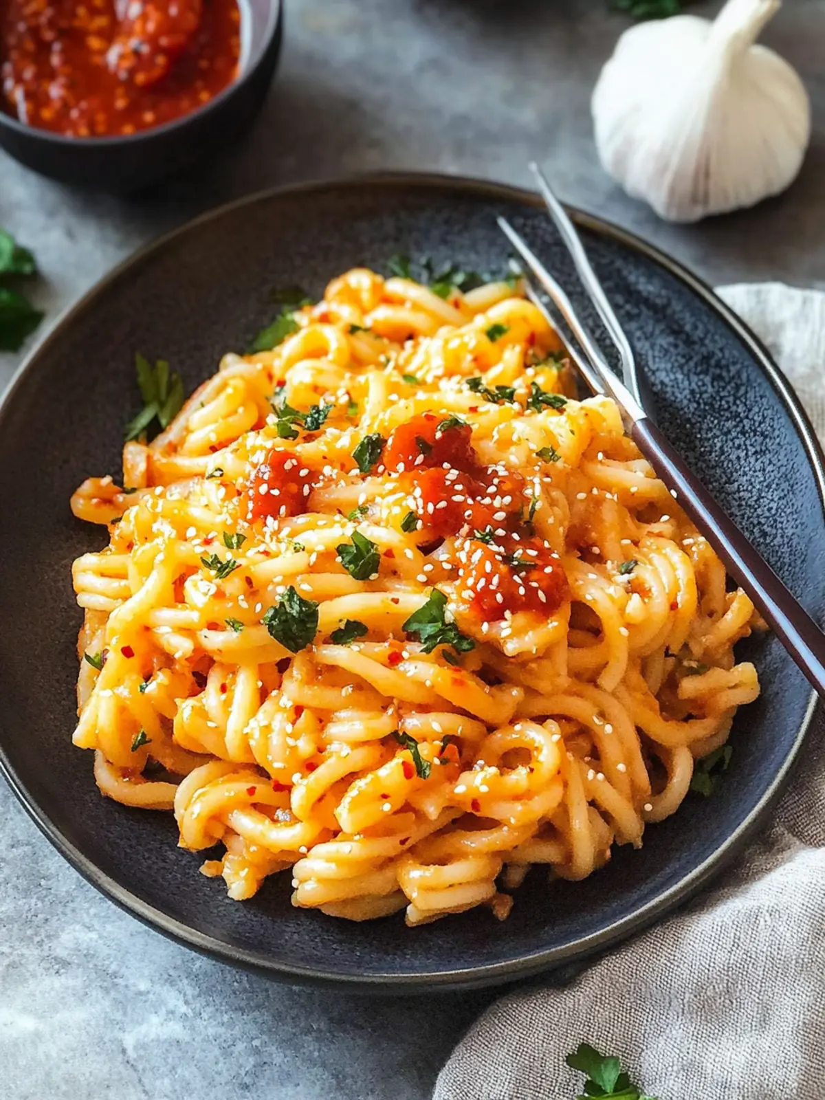 Gochujang Pasta: A Creamy Twist to Spice Up Dinner 2 Gochujang Pasta