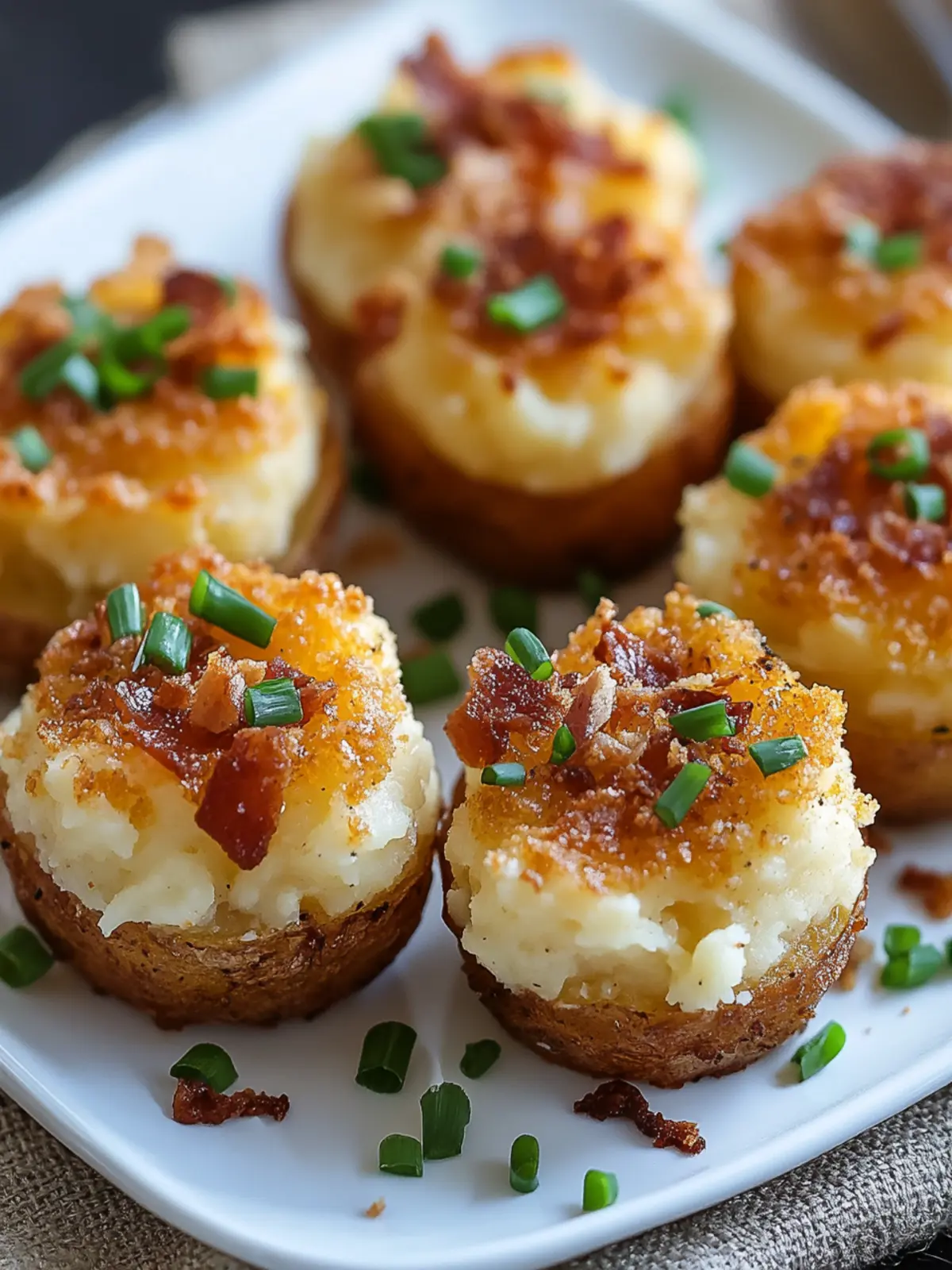 Loaded Mashed Potato Bites That Will Crush Your Snack Cravings 2 Loaded Mashed Potato Bites