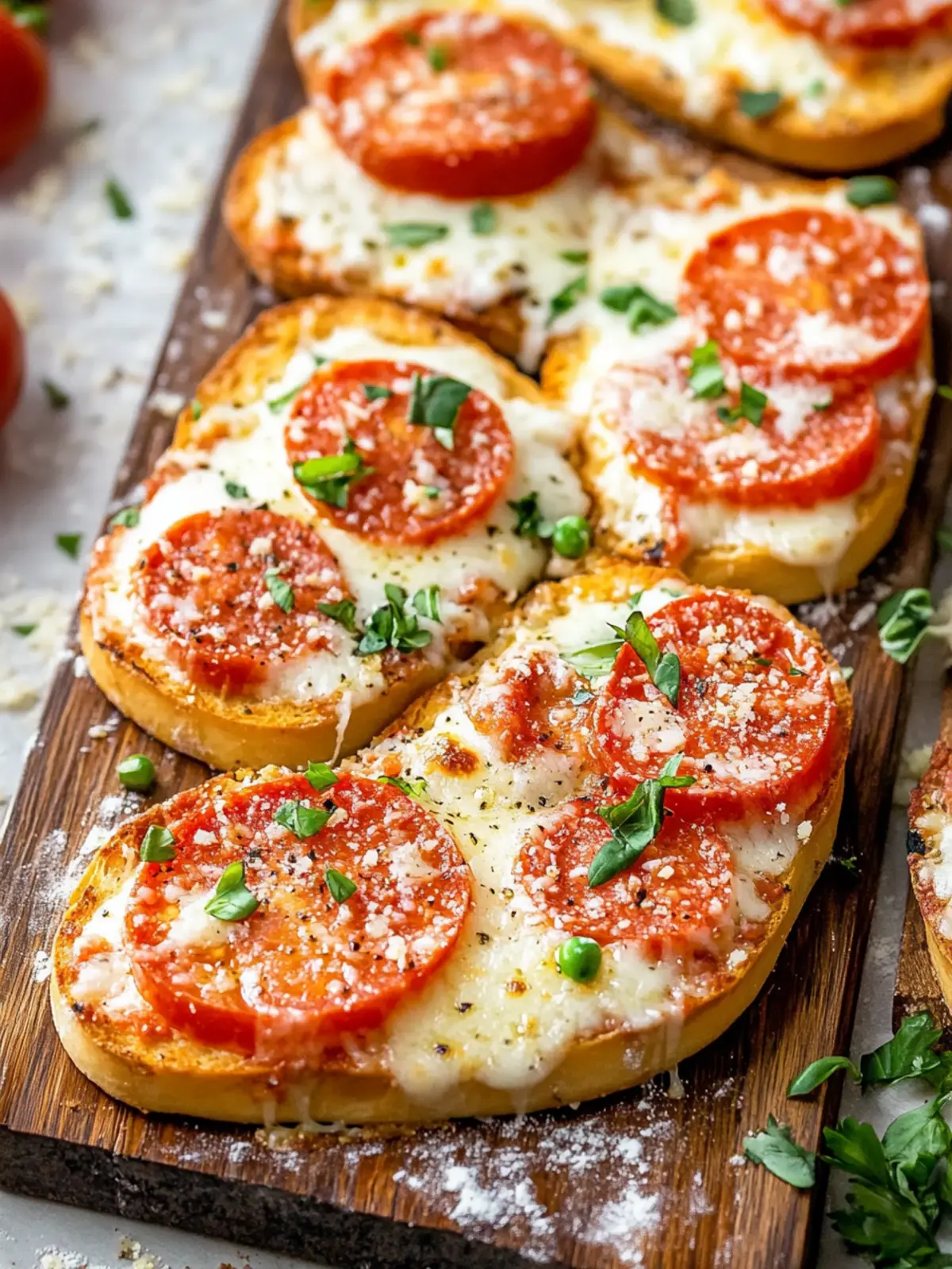 Delicious Texas Toast Pizzas in Just 10 Minutes Flat 2 Texas Toast Pizzas