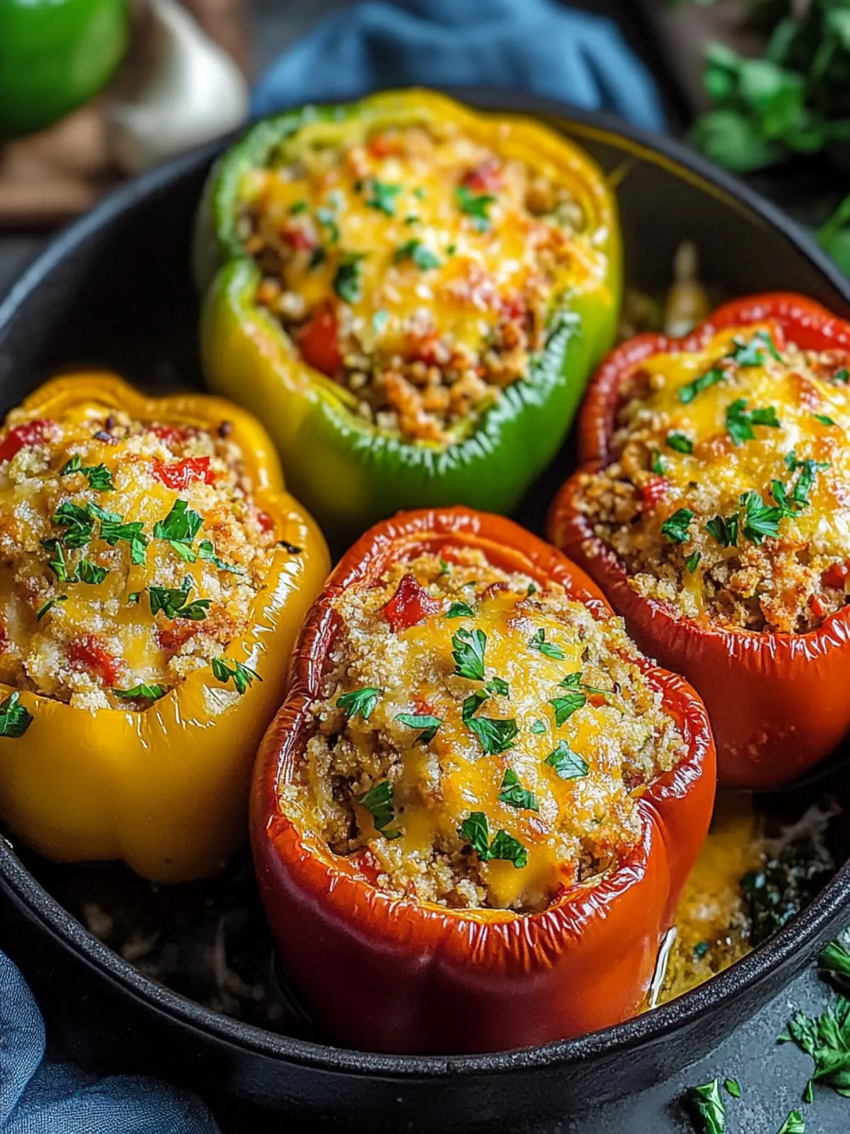 Irresistibly Easy Stuffed Bell Peppers Recipe You'll Love 4 Easy Stuffed Bell Peppers Recipe