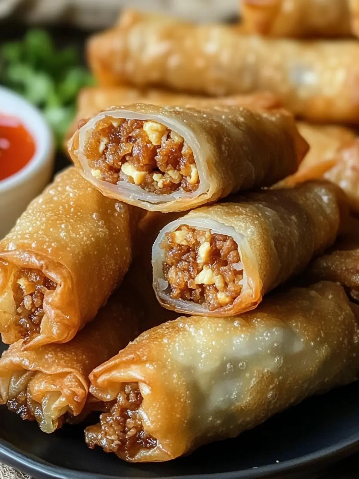 Crispy Golden Brown Egg Rolls