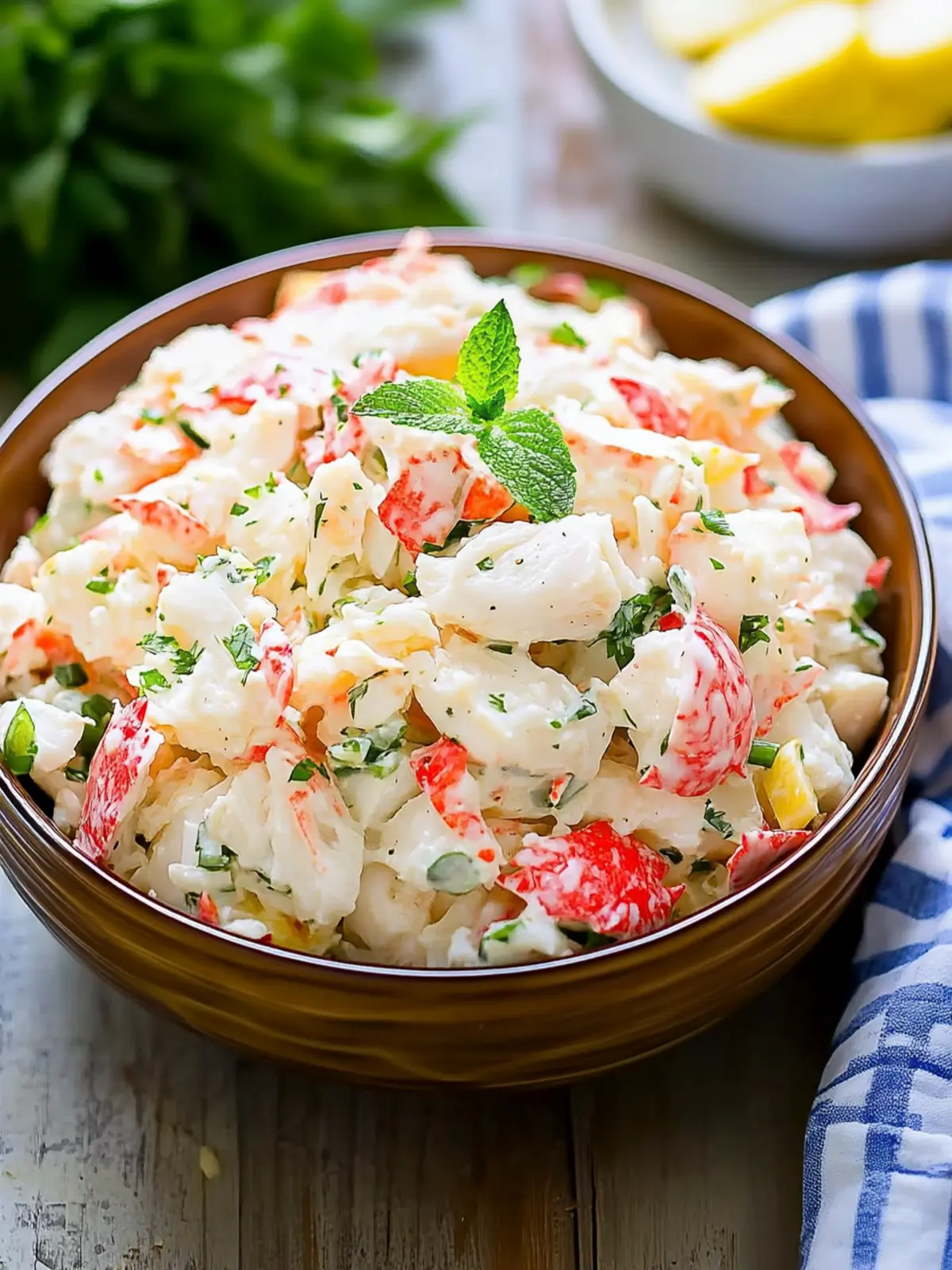 Savory Crab Salad Recipe for a Refreshing Twist on Lunch 5 Crab Salad Recipe