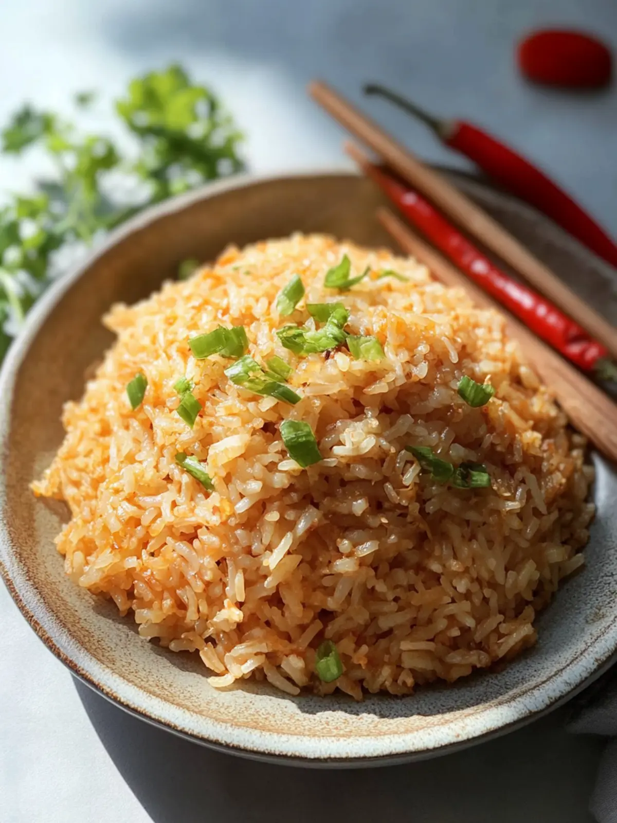 Chili Oil Sinangag (Filipino Fried Garlic Rice)