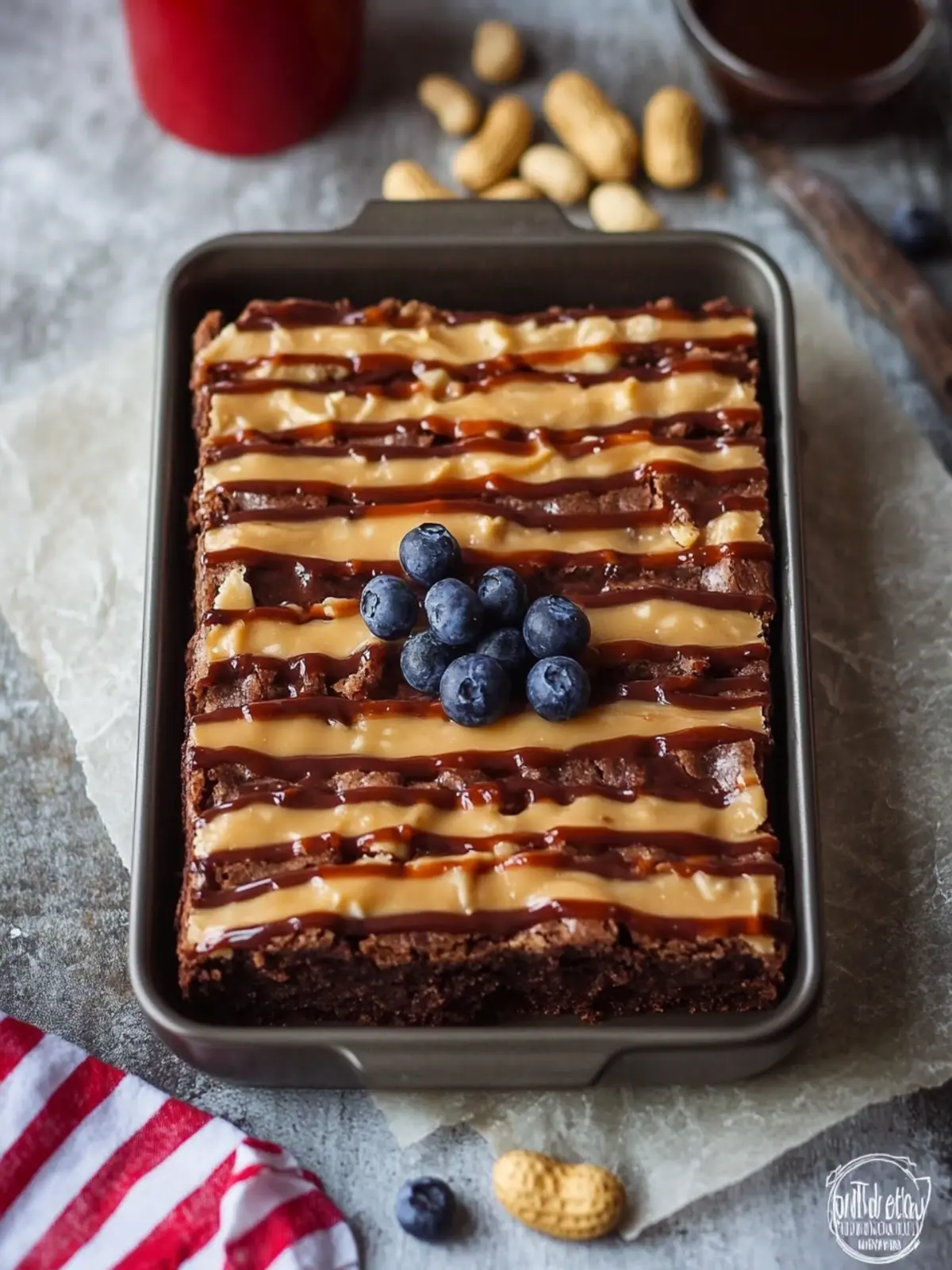 Delicious 4th July Peanut Butter Brownies You’ll Crave 3 4th July peanut butter brownies