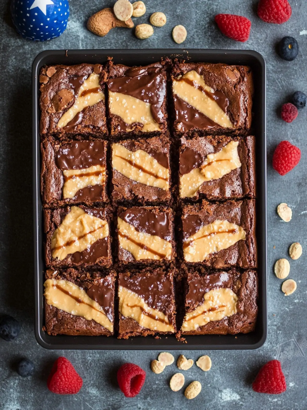 Delicious 4th July Peanut Butter Brownies You’ll Crave 5 4th July peanut butter brownies