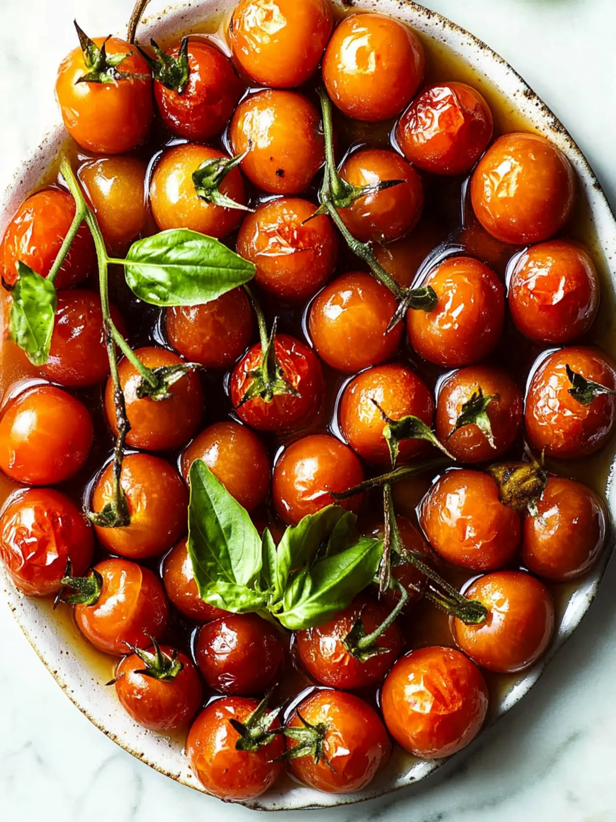Irresistibly Sweet Roasted Cherry Tomatoes Recipe You’ll Love 5 Roasted Cherry Tomatoes