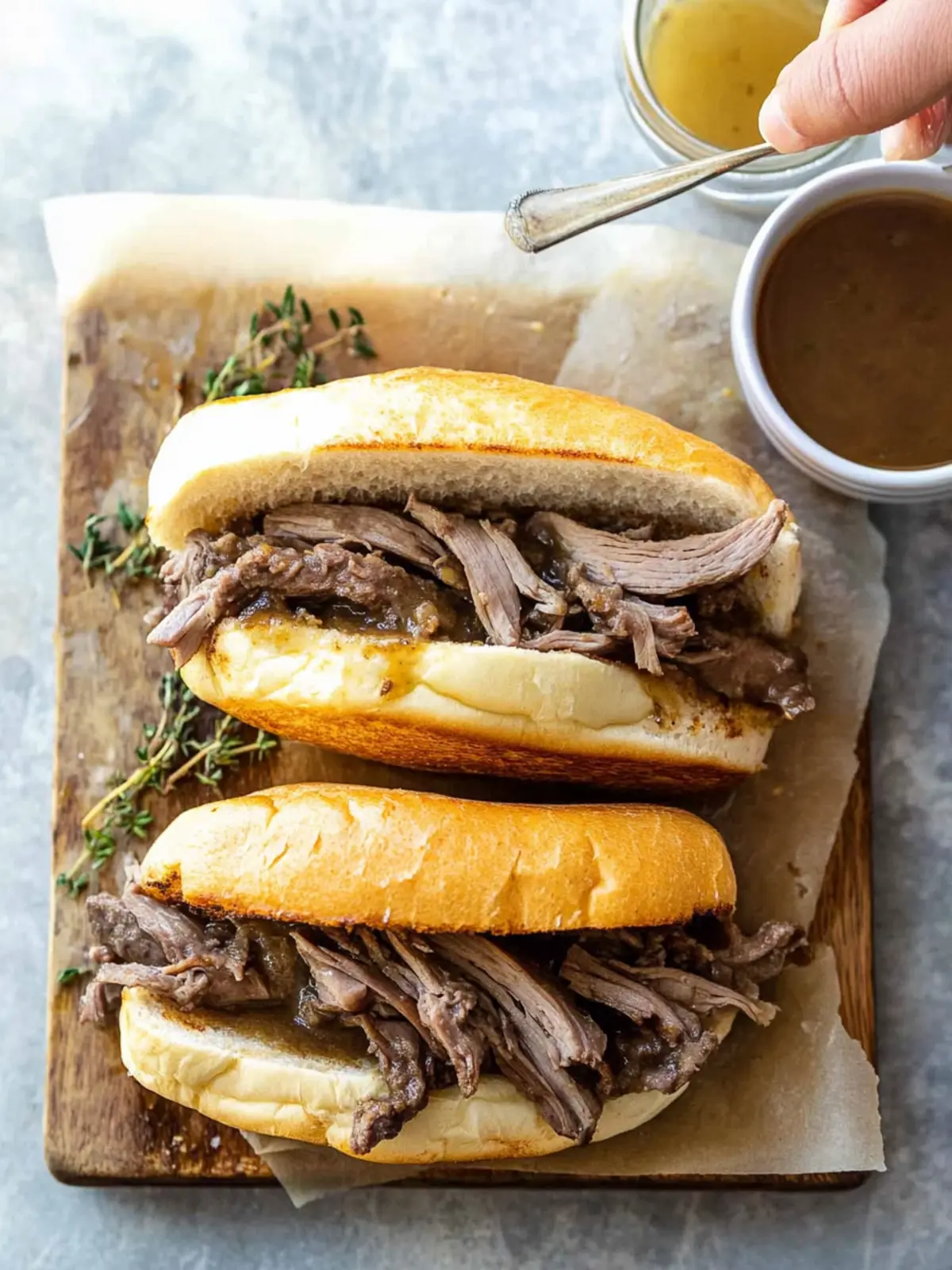 Really Easy French Dip Sandwiches for Mouthwatering Flavor 3 Really Easy French Dip Sandwiches