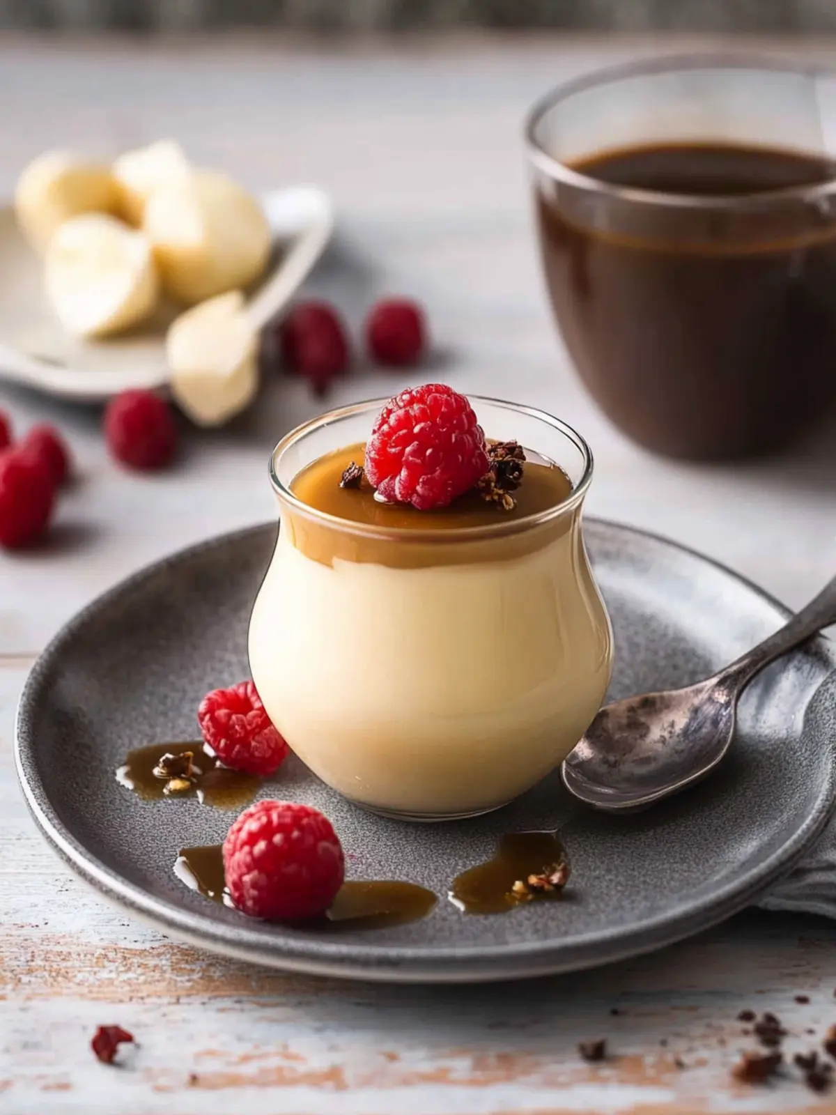 Indulge in Luxurious Baileys Panna Cotta with Chocolate Drizzle 3 Baileys Panna Cotta