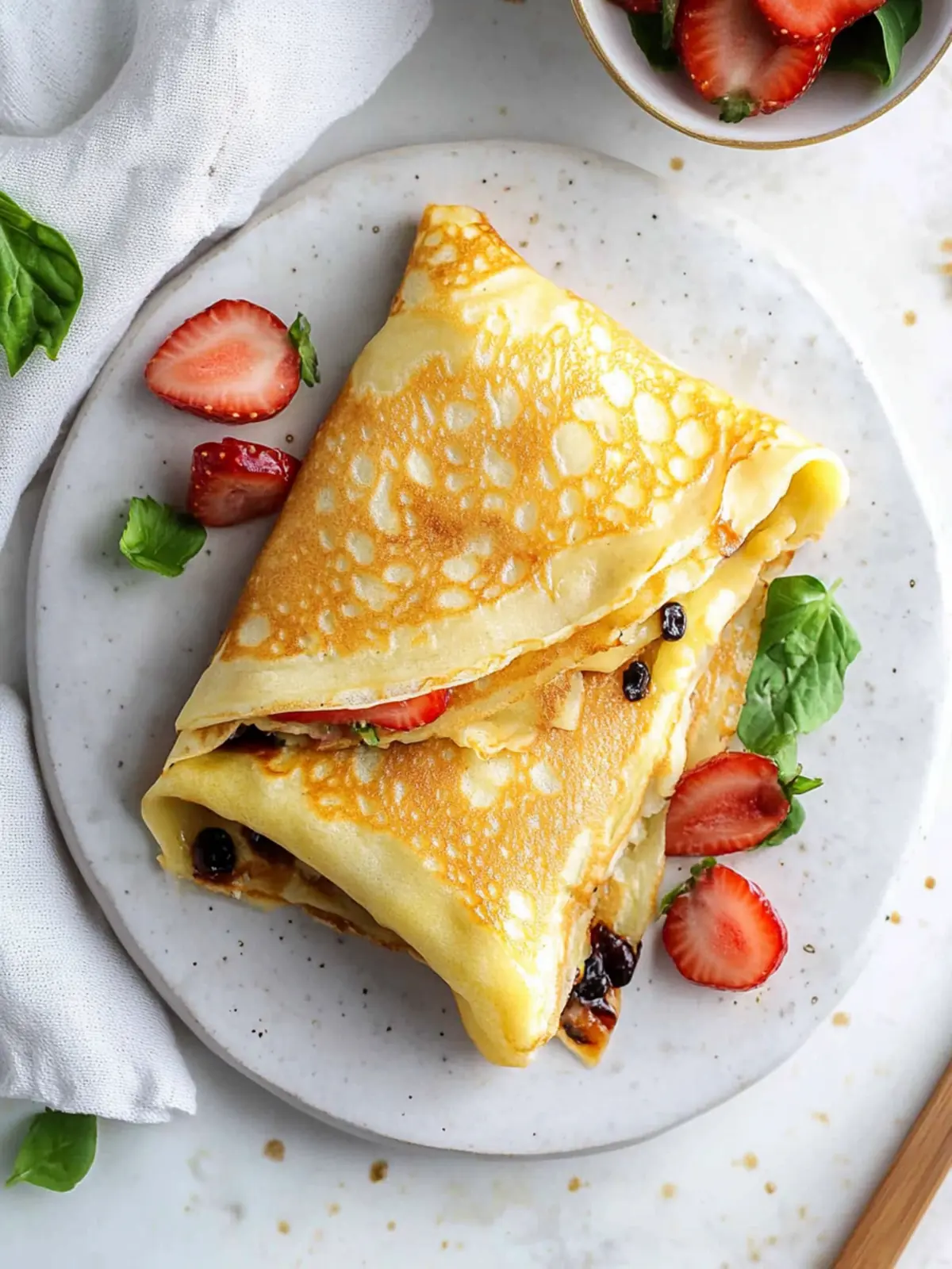 Delicious Chinese Breakfast Crepes Without Mung Bean Flour 4 Chinese Breakfast Crepes (Without Mung Bean Flour)