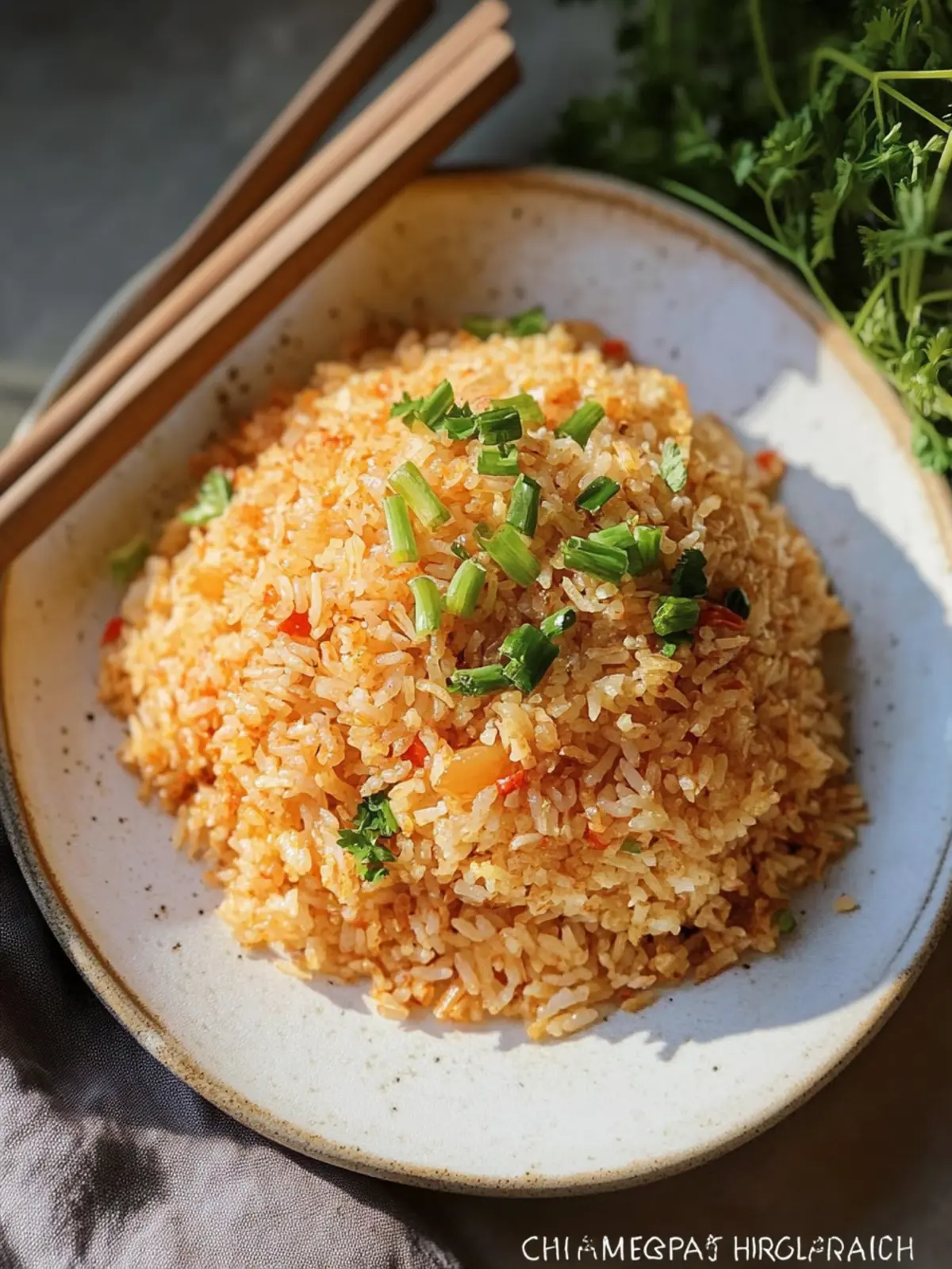 Chili Oil Sinangag (Filipino Fried Garlic Rice)