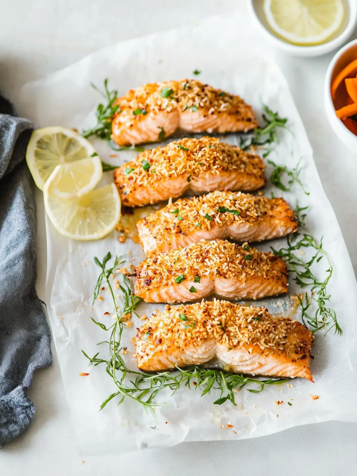 Coconut Crusted Salmon