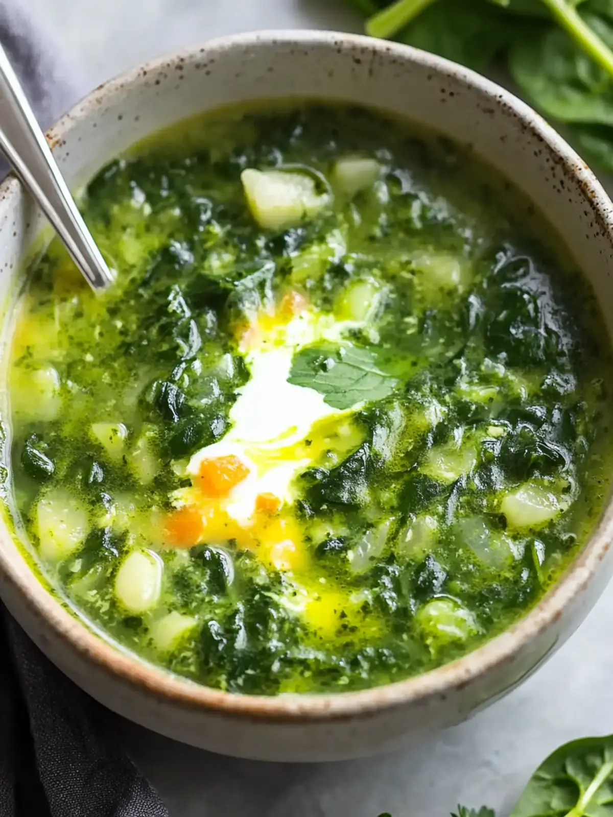 Irresistible Green Borscht: Cozy Ukrainian Spinach Soup Recipe 2 Green Borscht (Ukrainian Spinach Soup)