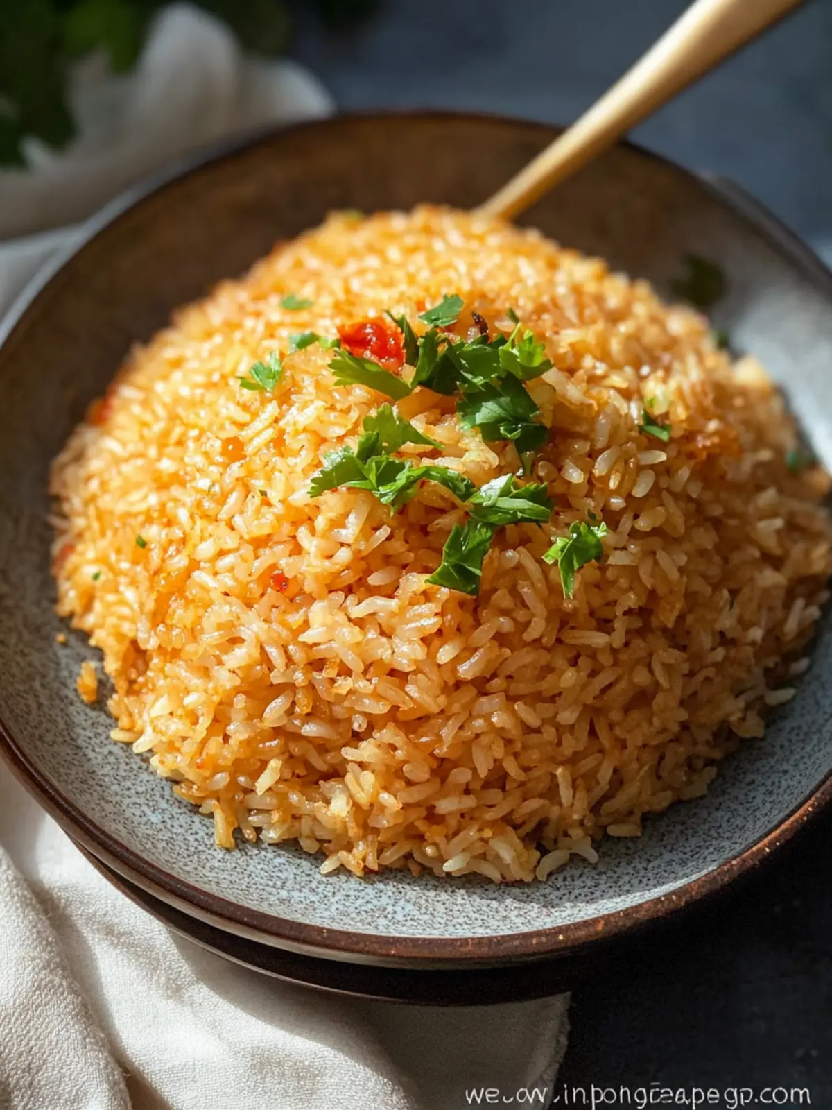 Chili Oil Sinangag (Filipino Fried Garlic Rice)